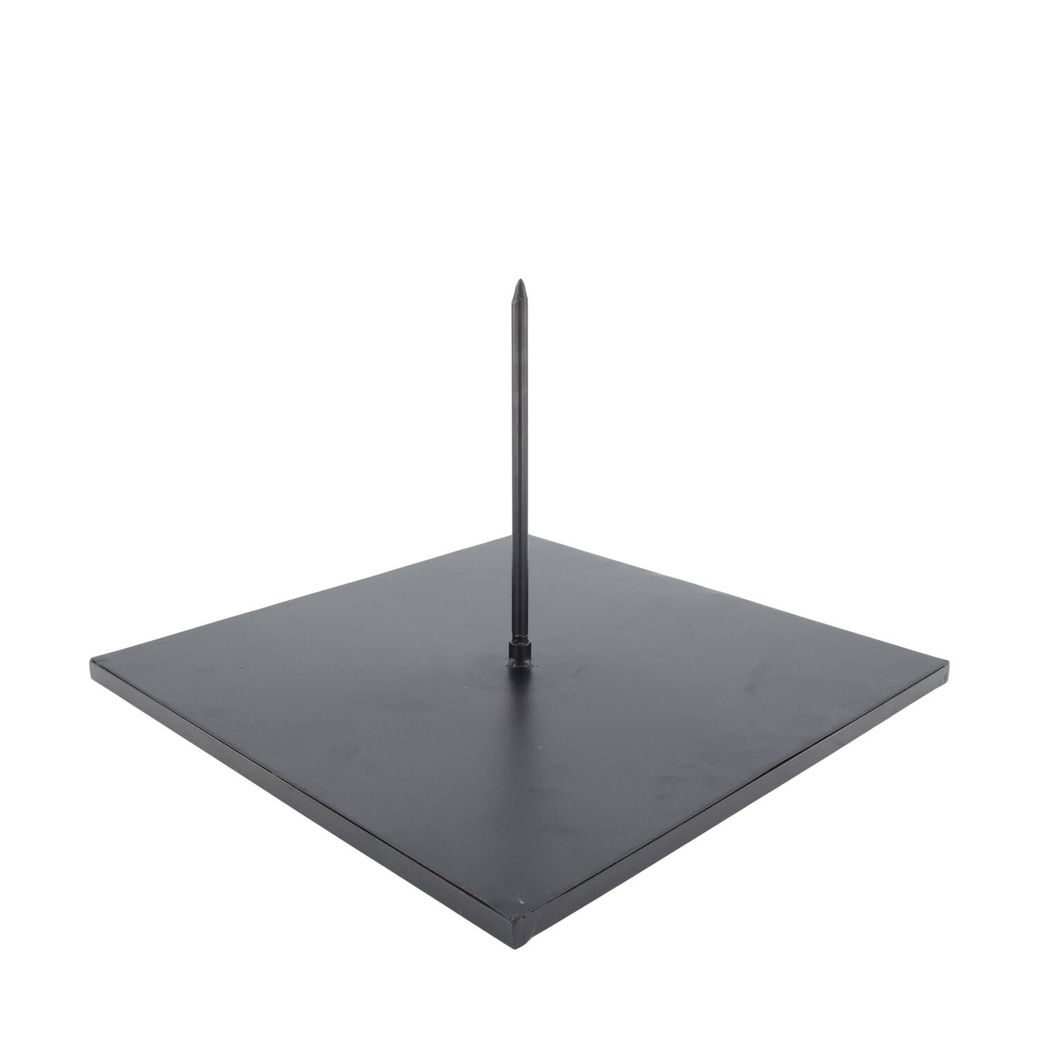 Stand square metal 38x38x25cm - Black