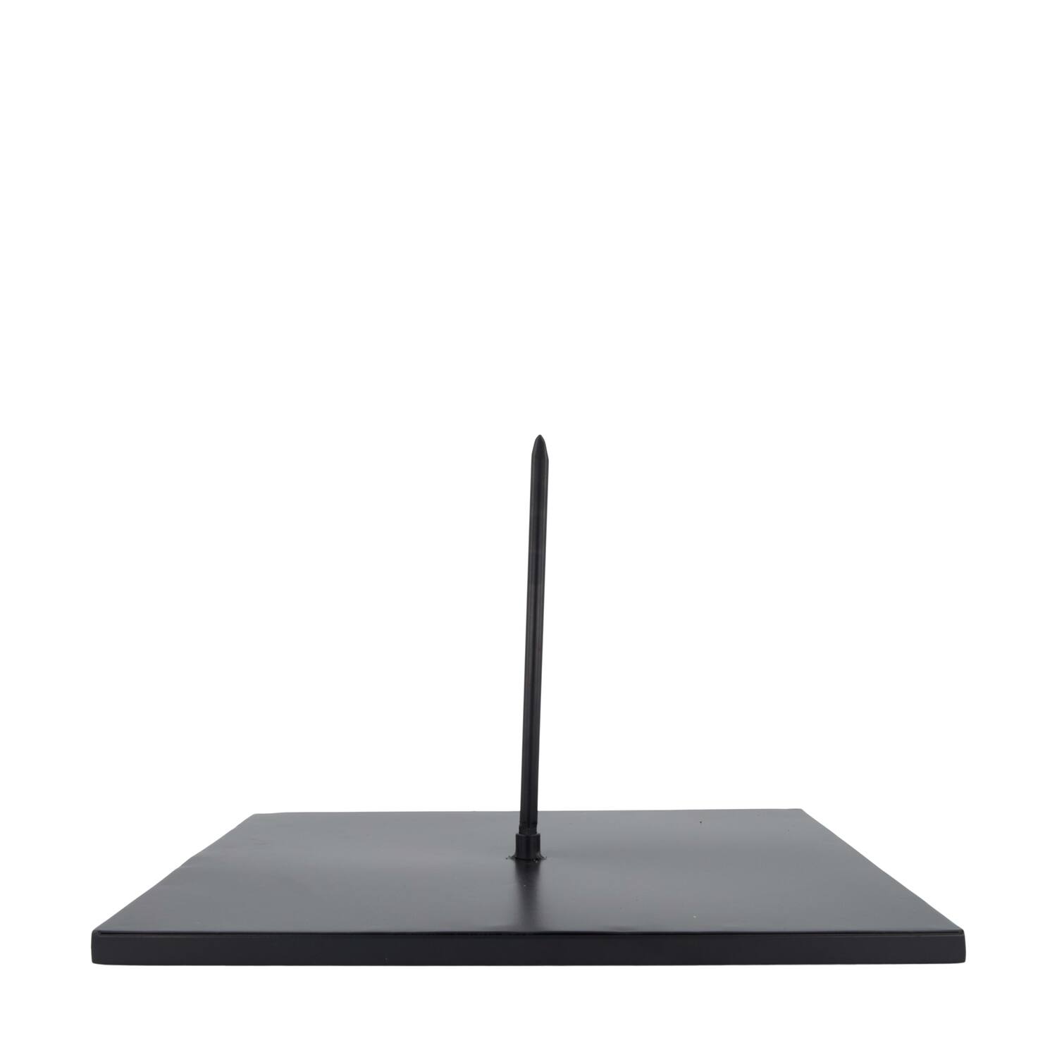 Stand square metal 38x38x25cm - Black