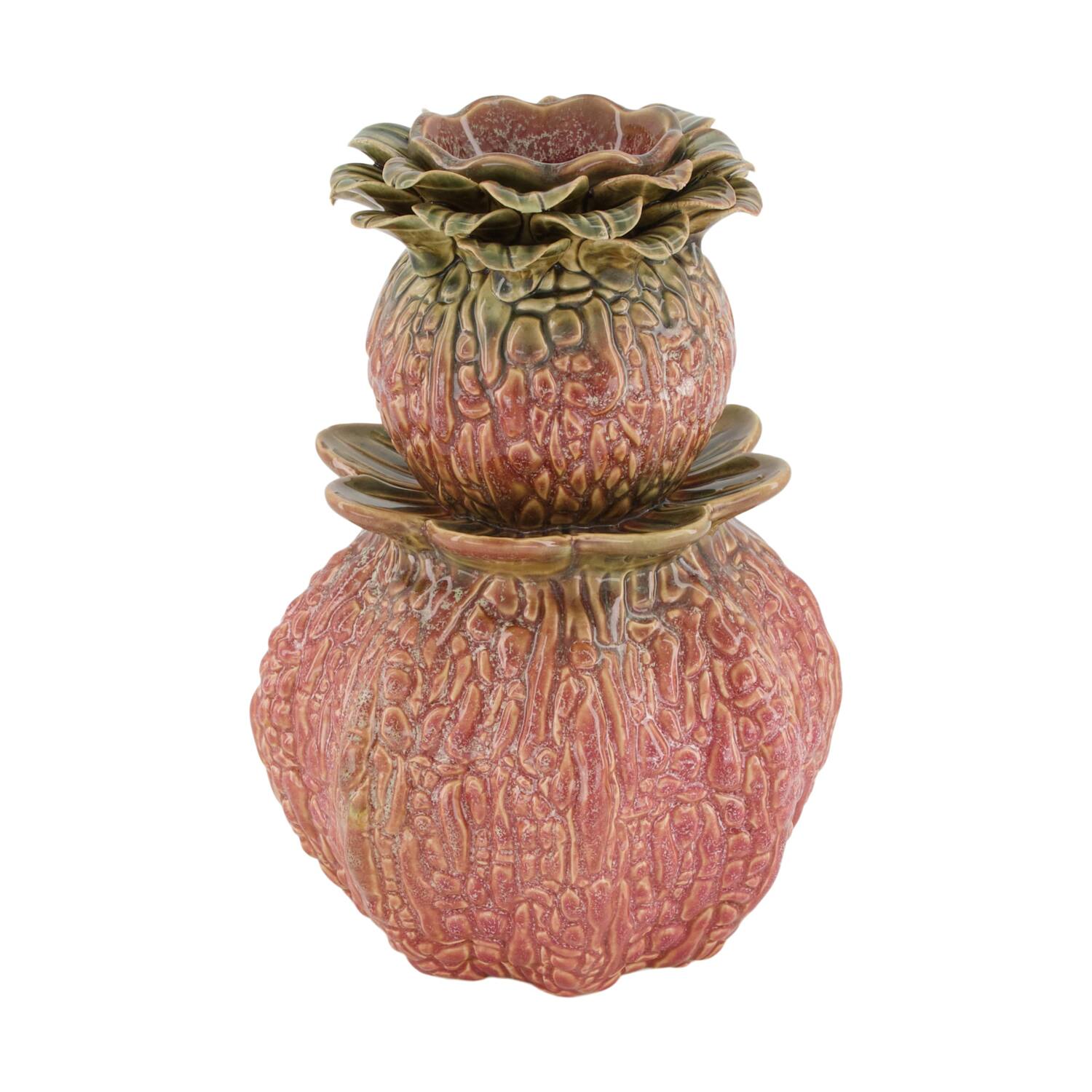Vase ceramic 17x17x24.5cm