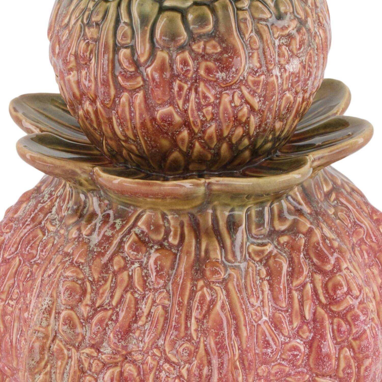 Vase ceramic 17x17x24.5cm