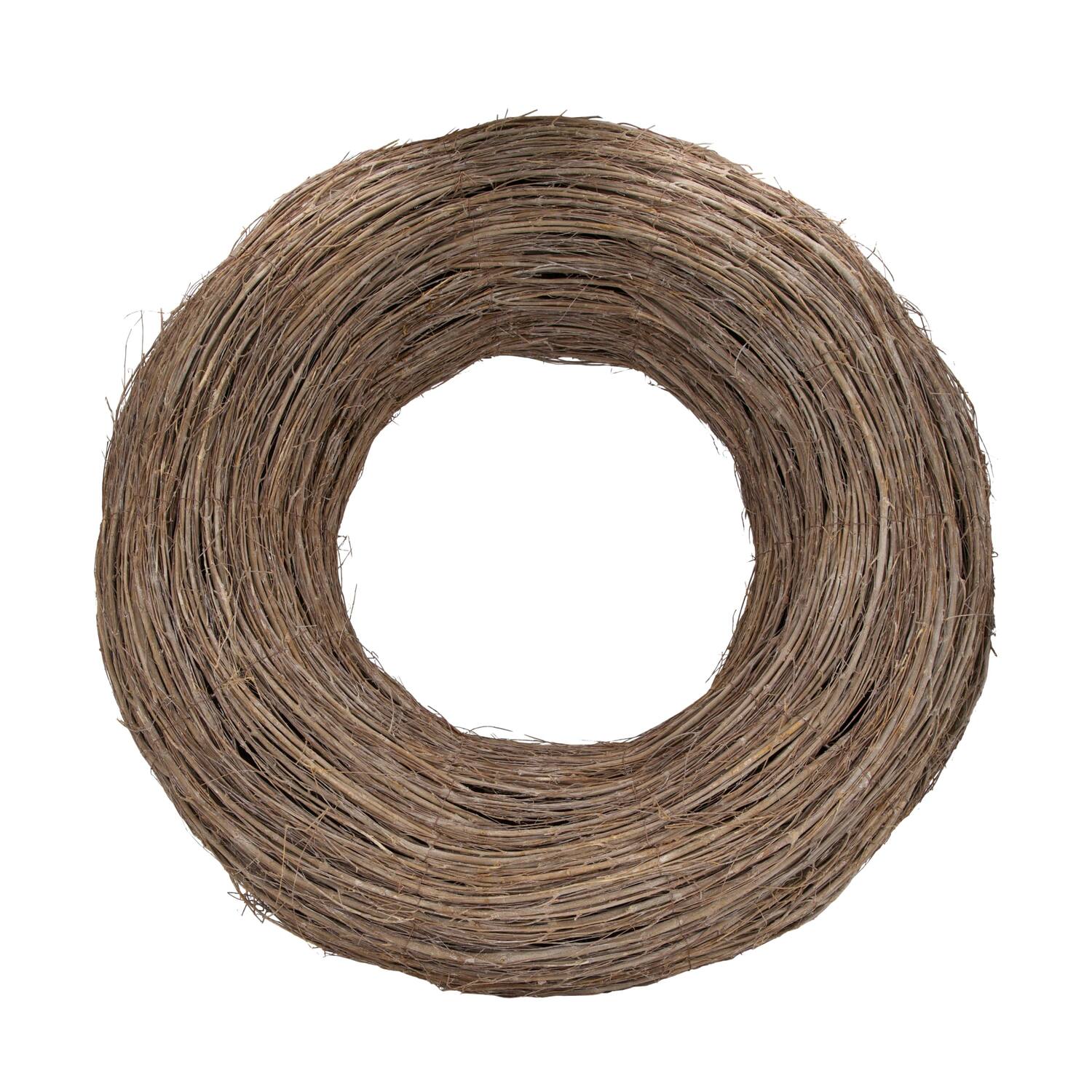 Wreath round willow wood 78x78x20cm