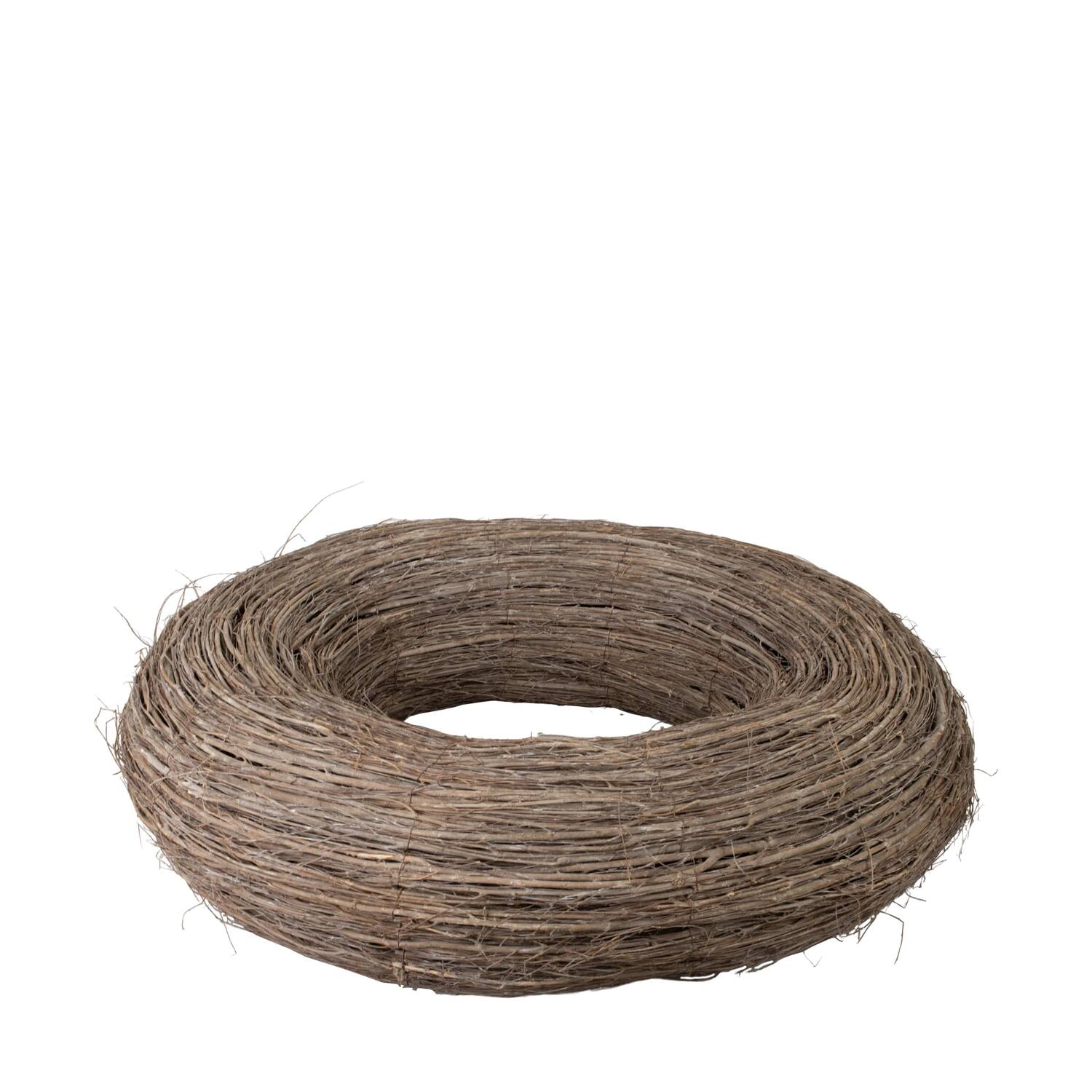 Wreath round willow wood 78x78x20cm