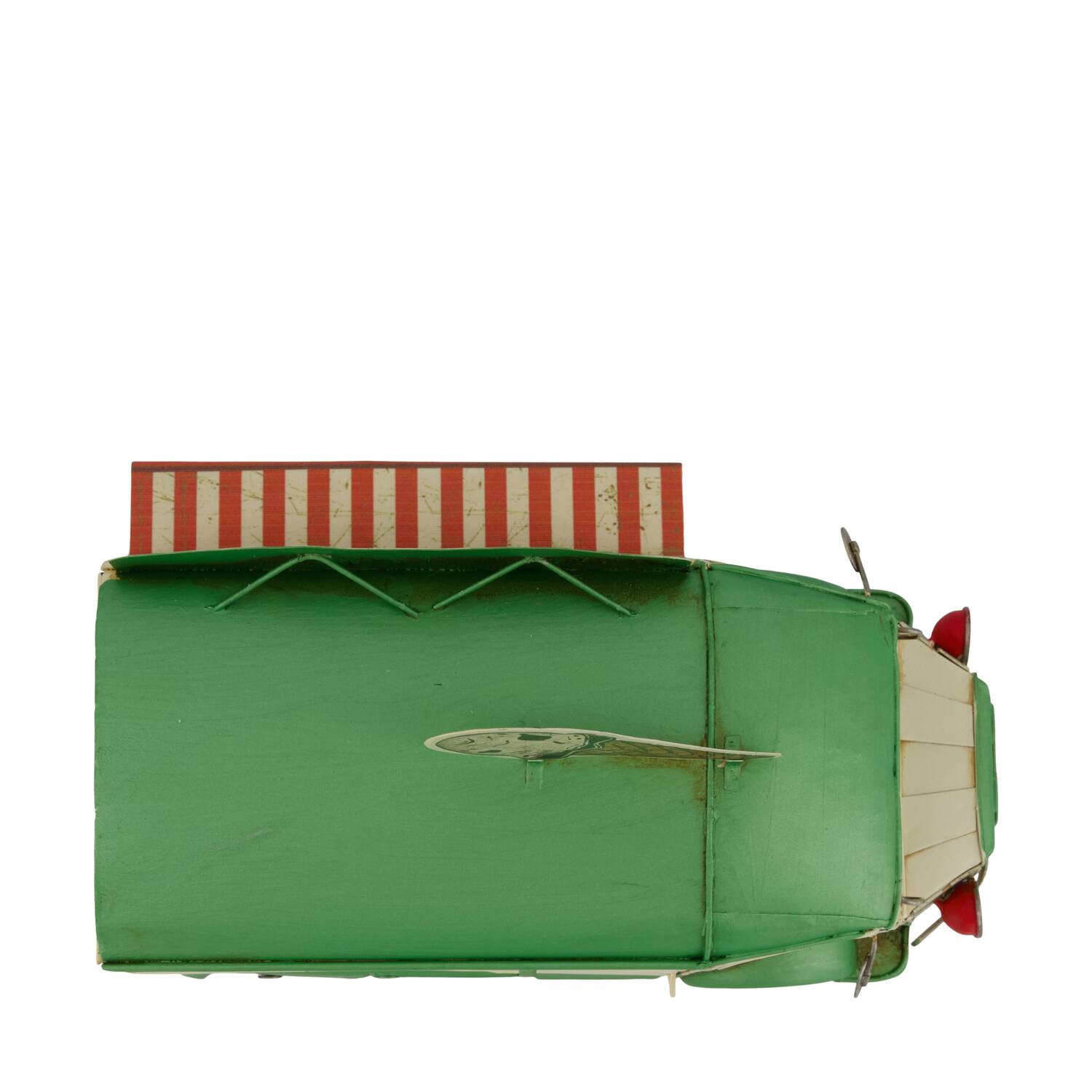 Figurine ice cream truck metal 28x16x21cm