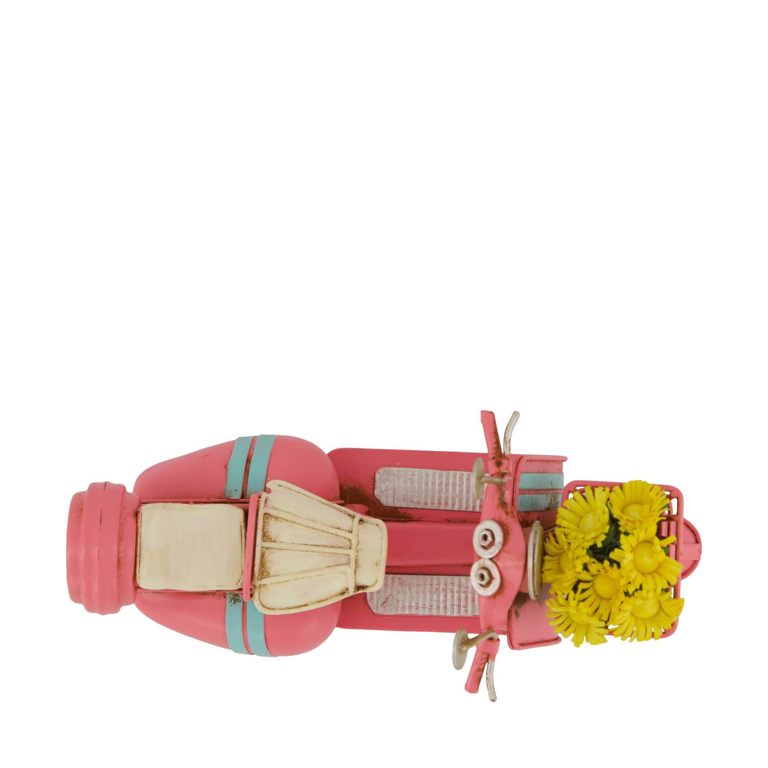 Figurine scooter metal 17x7.5x11.5cm