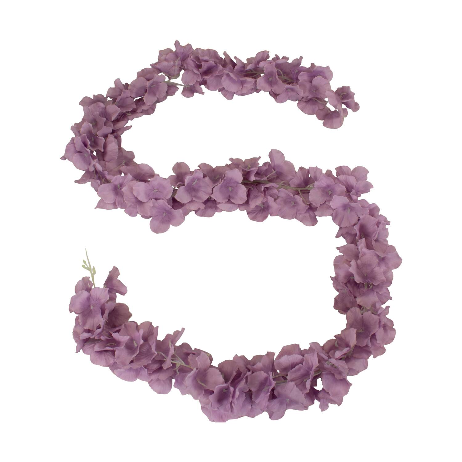 Garland flower frangipani silk 180x10x10cm