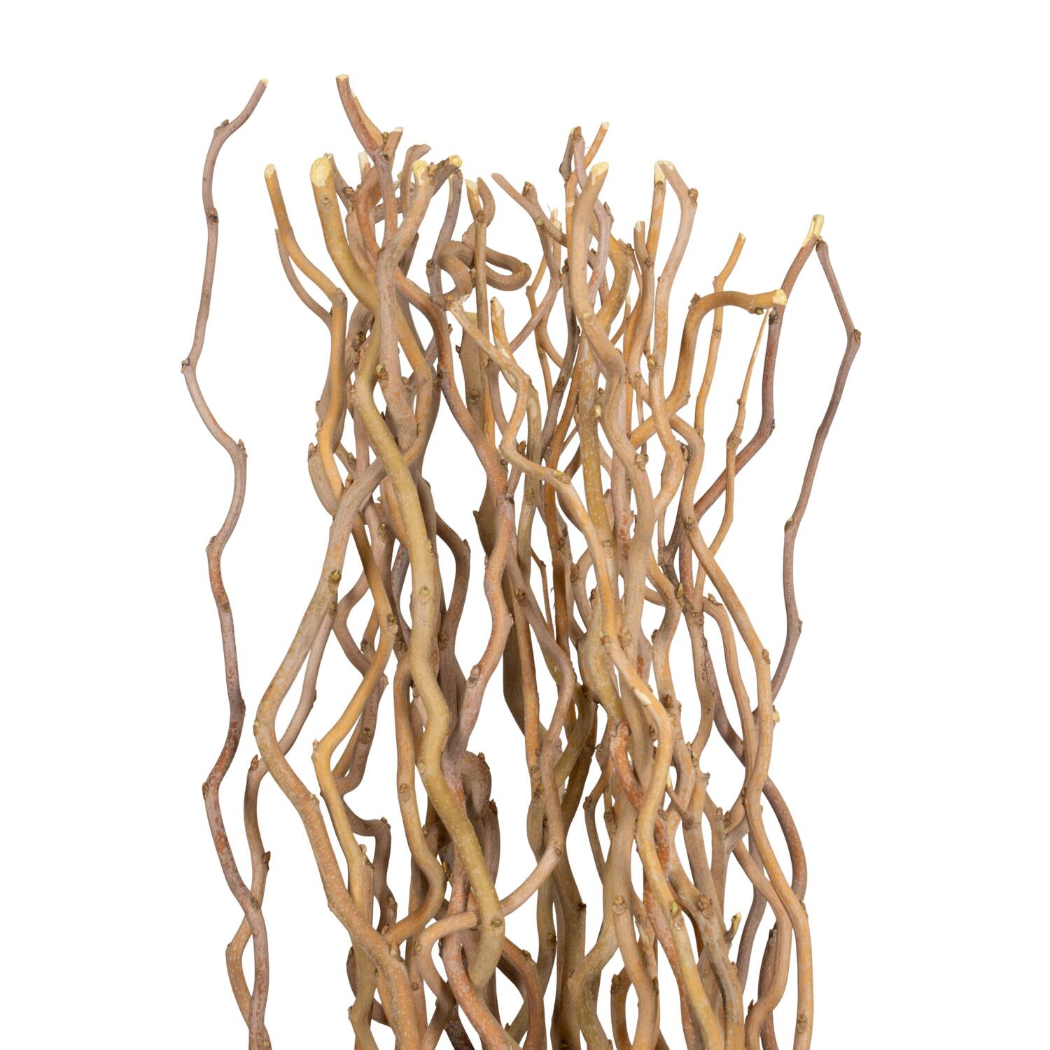 Floor lamp branch with lights chestnut 13x13x115cm