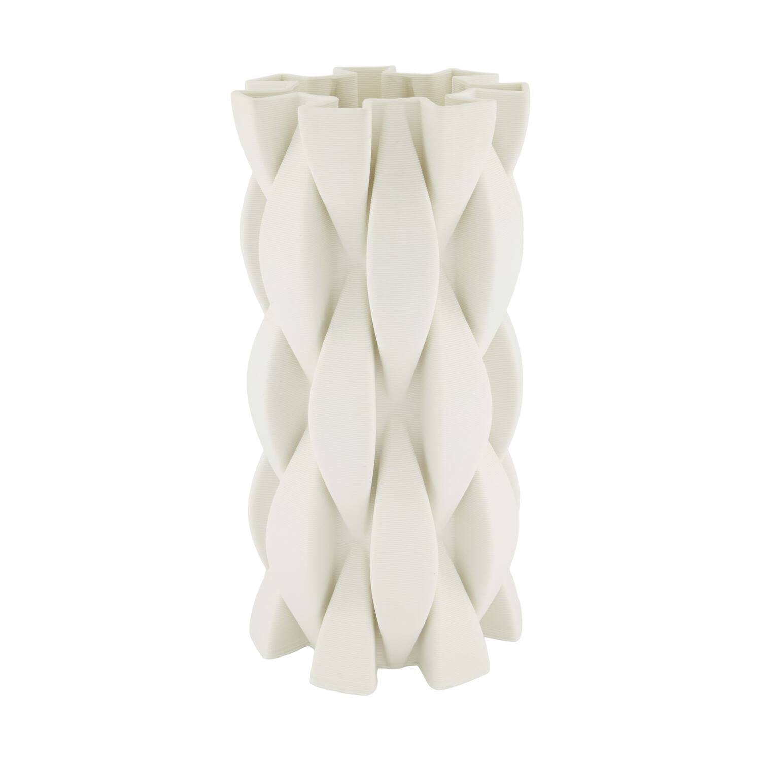 Vase 3D ceramic 15x15x30cm
