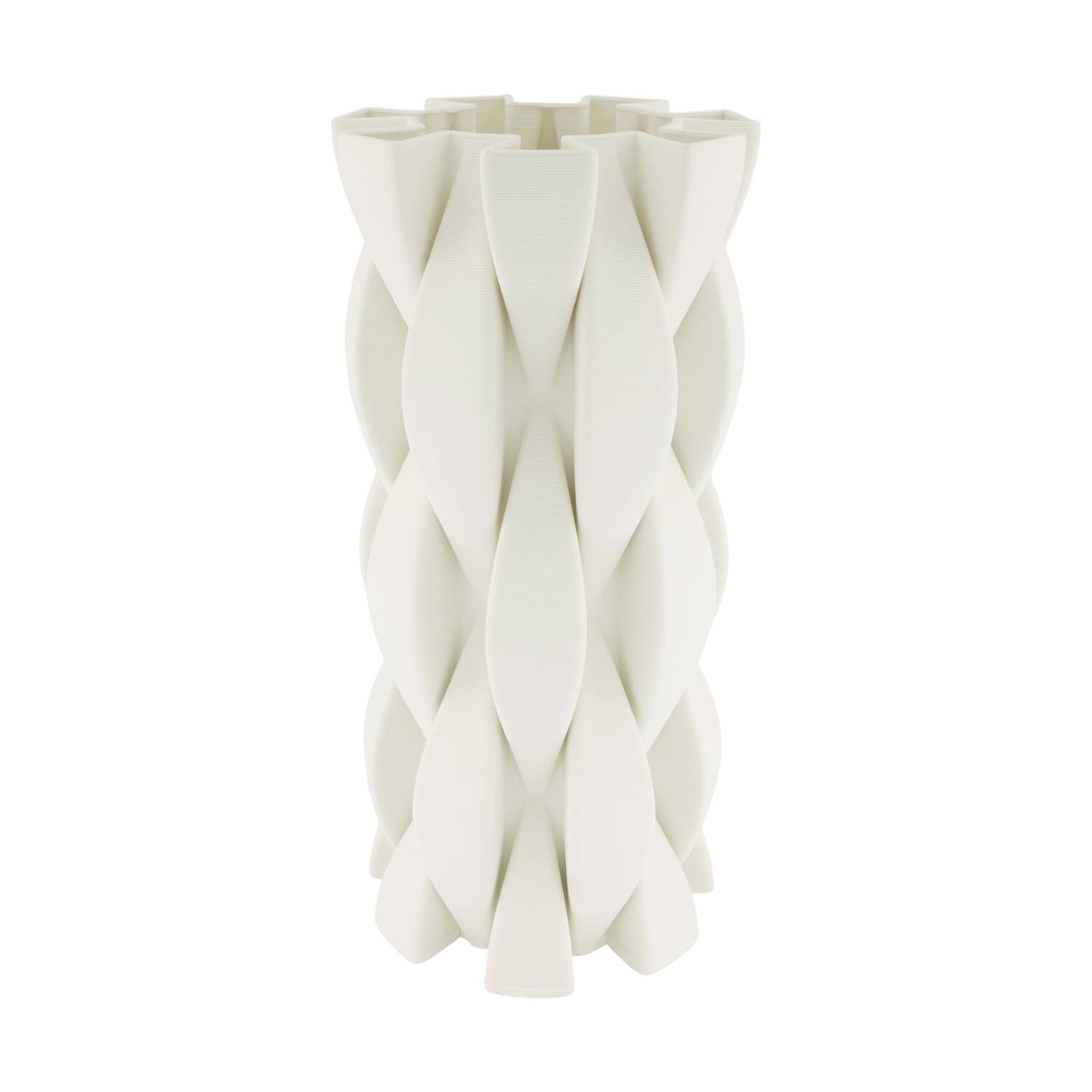 Vase 3D ceramic 19x19x39.5cm