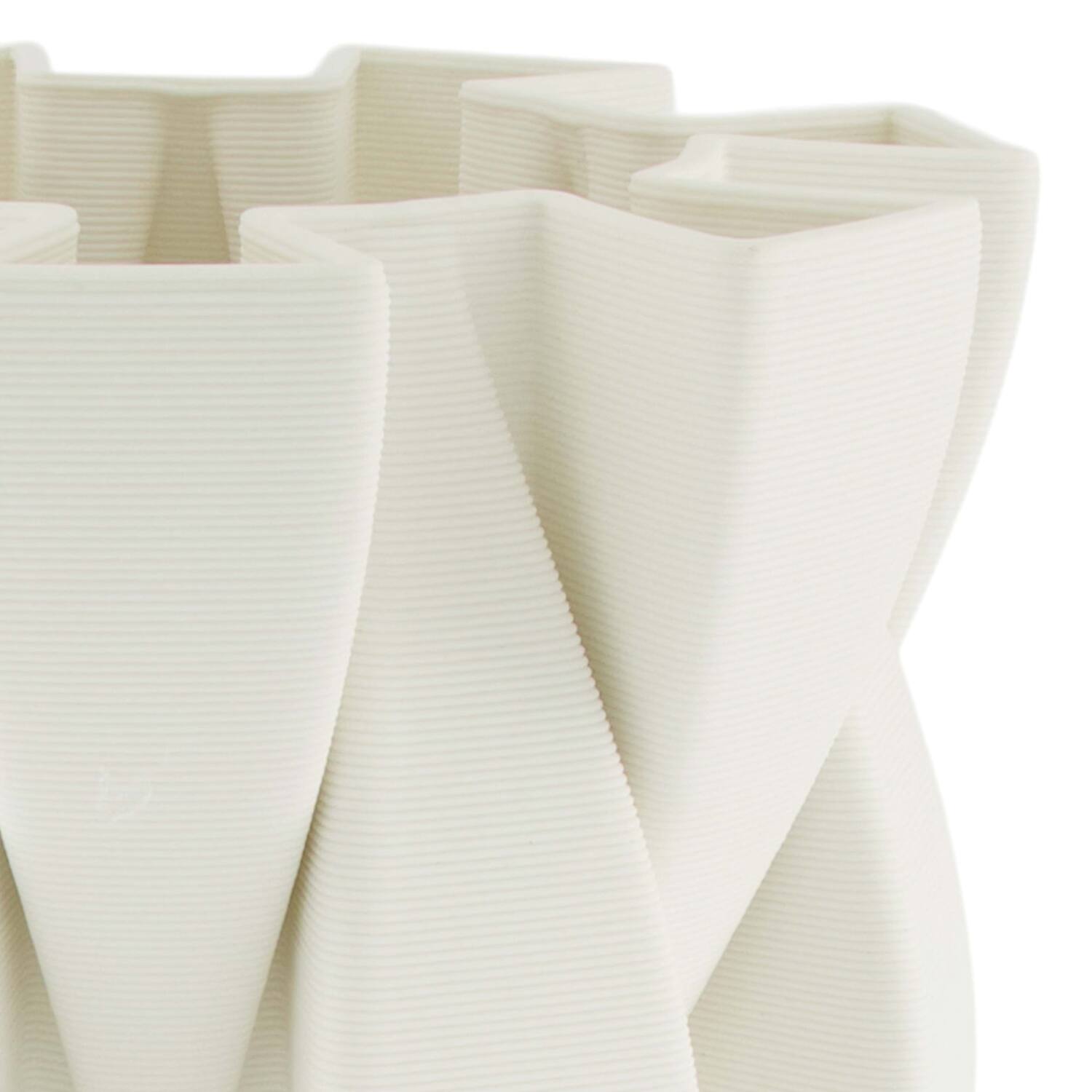 Vase 3D ceramic 19x19x39.5cm