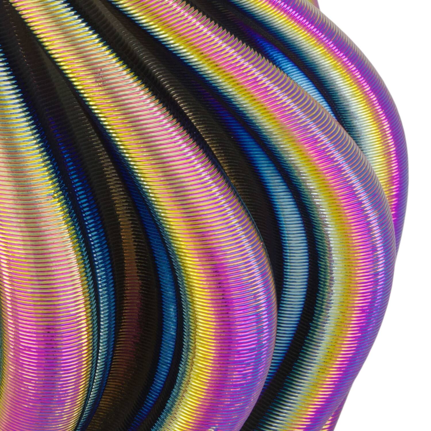 Vase 3D ceramic 16x16x28cm - Multi