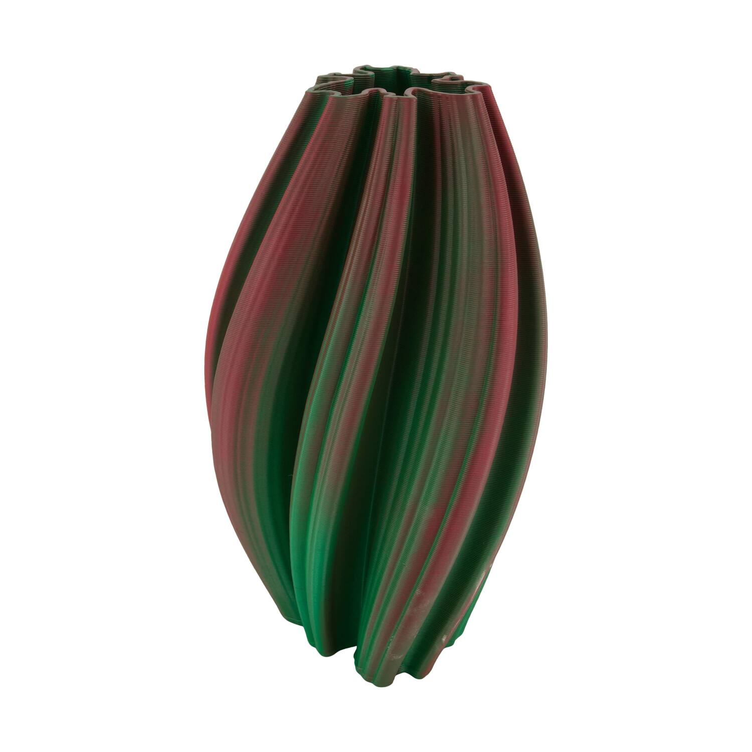 Vase 3D ceramic 21x21x32cm