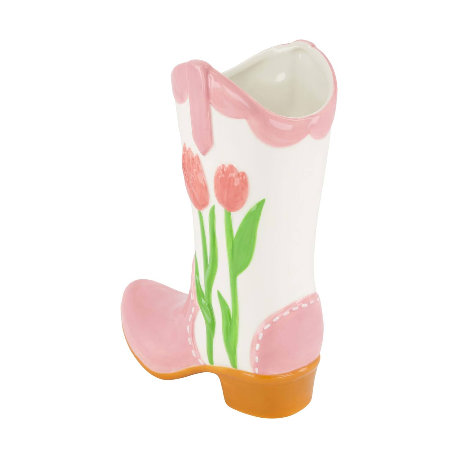 Vase boot ceramic 16.5x8.5x23cm - Multi