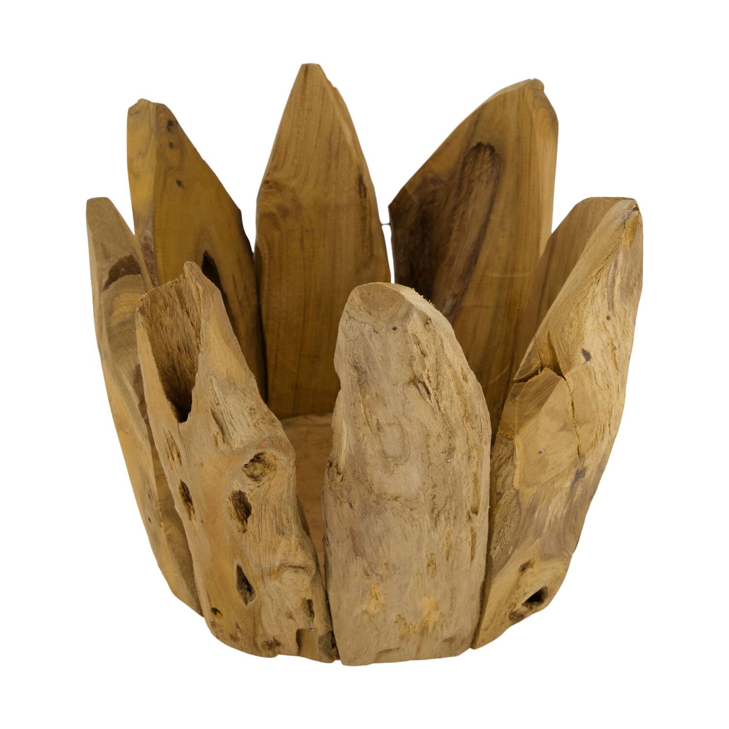 Bowl root 26x26x18cm - Natural
