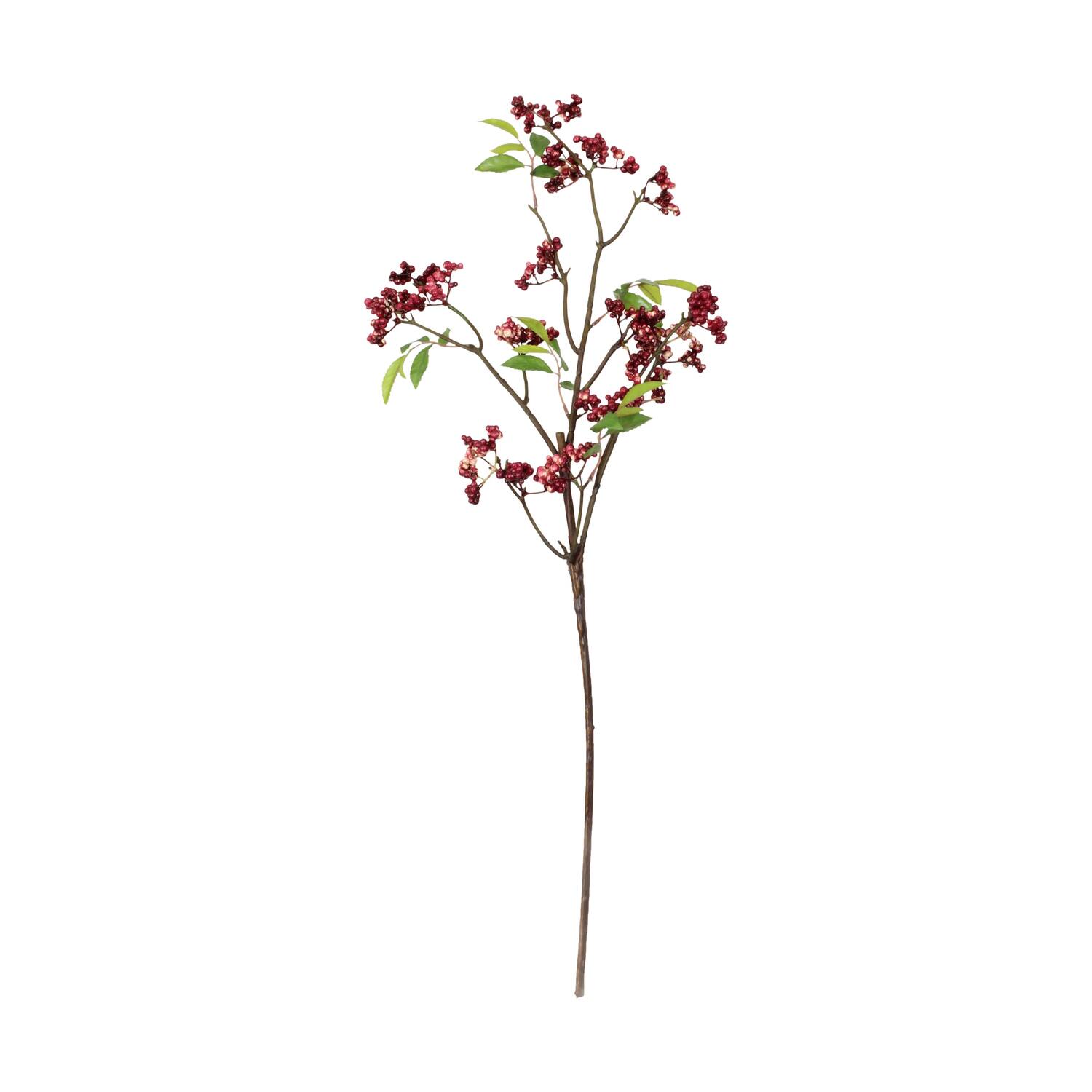 Branch berries artificial 76x20x8cm - Purple