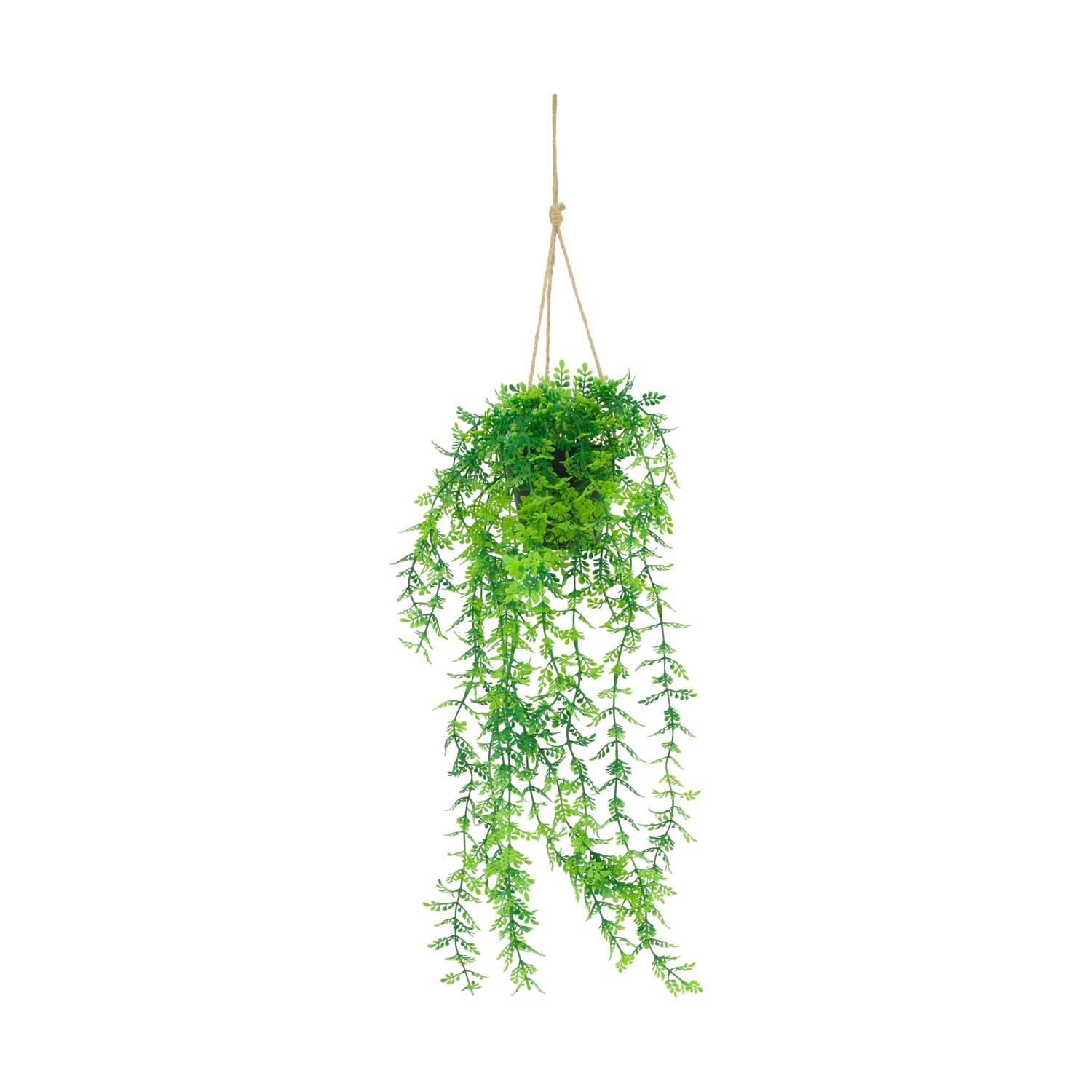 Plant dracaena PE with hanger 15x15x70cm - Green