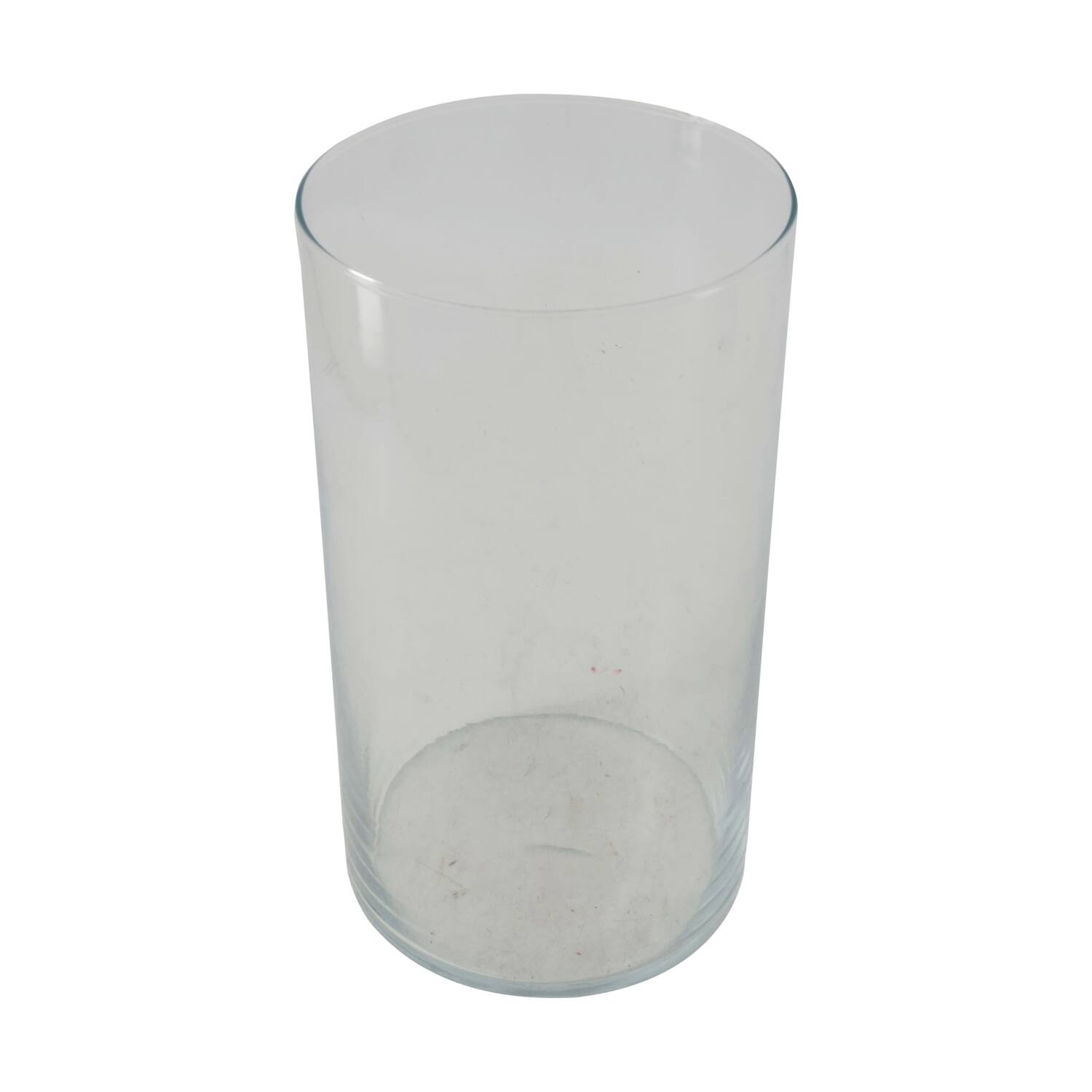 Vase round glass 15.5x15.5x29cm - Transparent