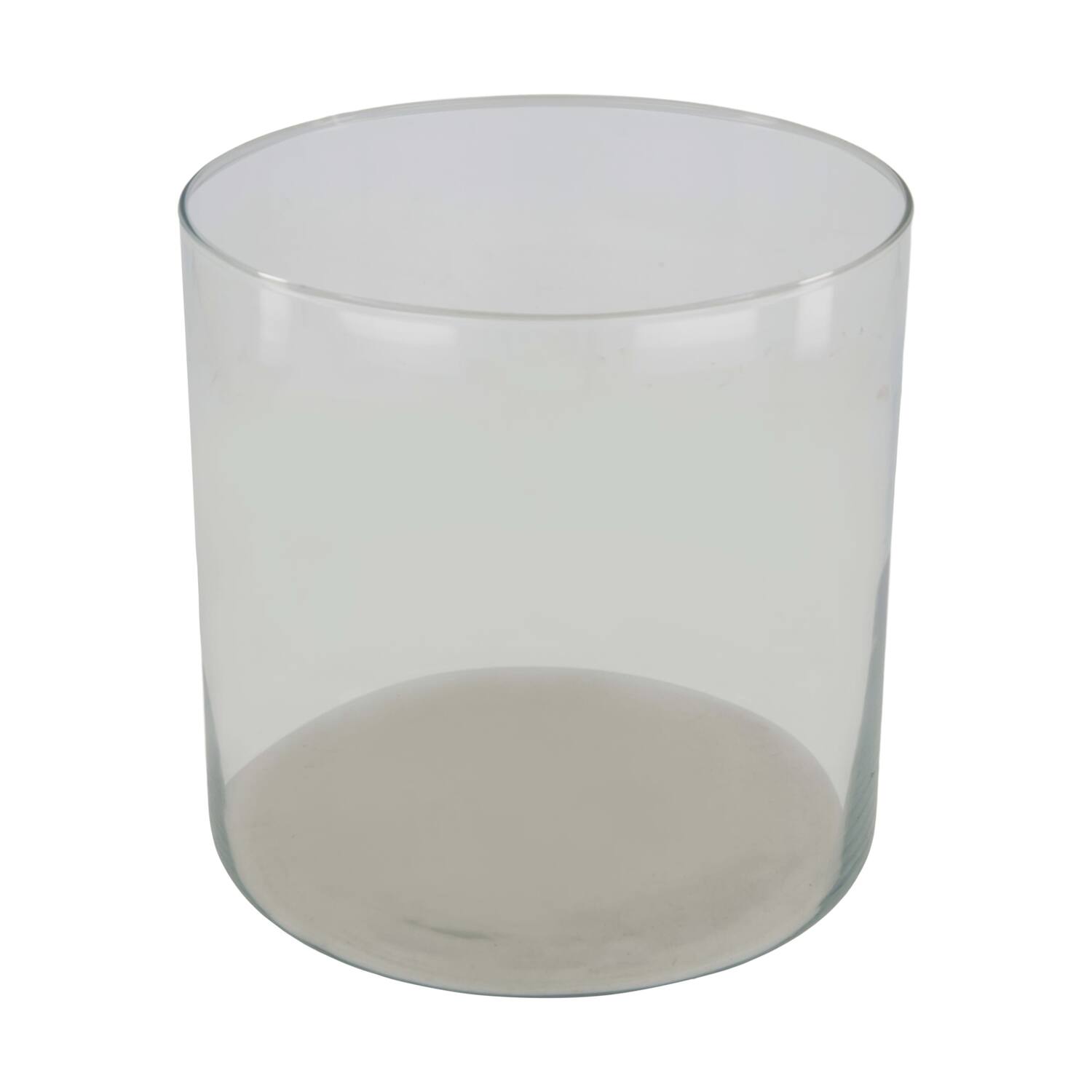 Vase round glass 19x19x19cm
