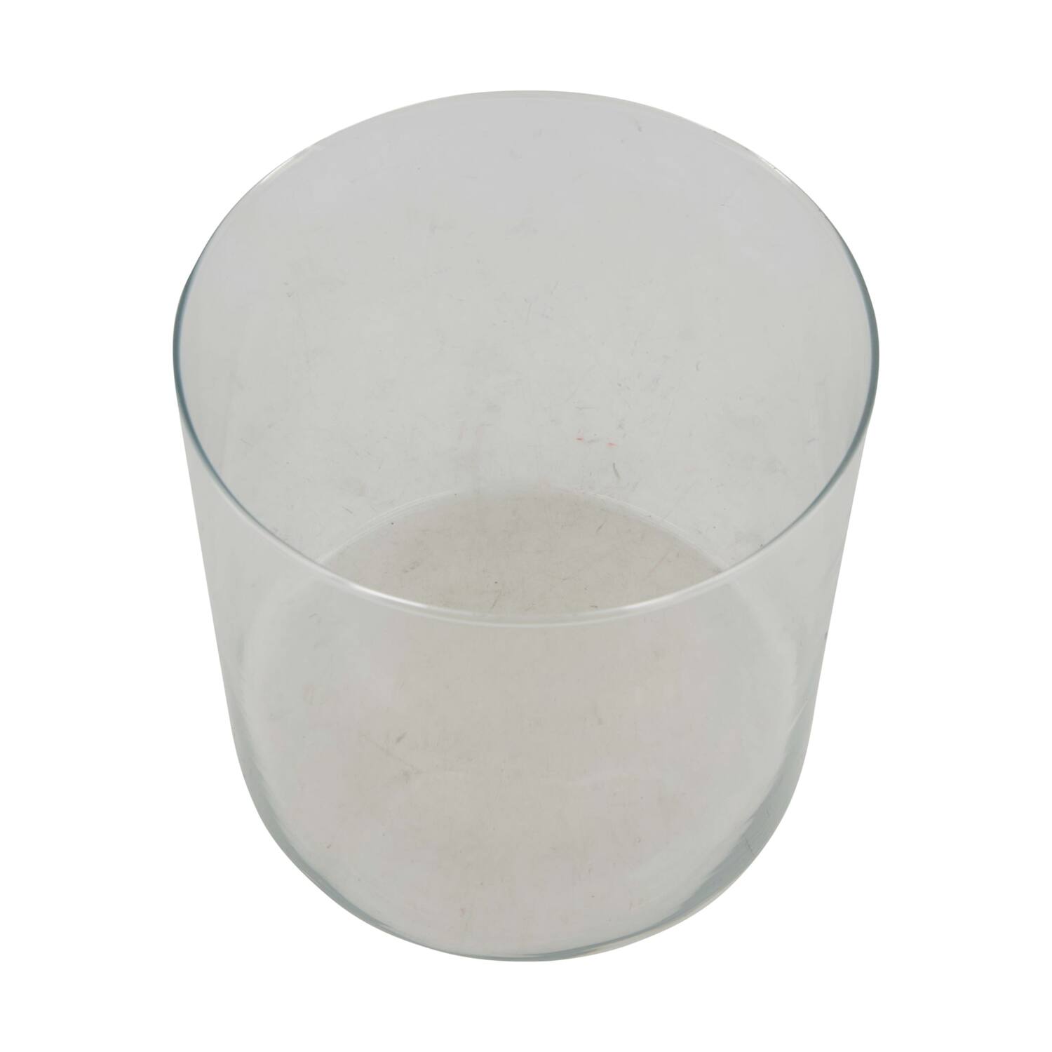 Vase round glass 19x19x19cm