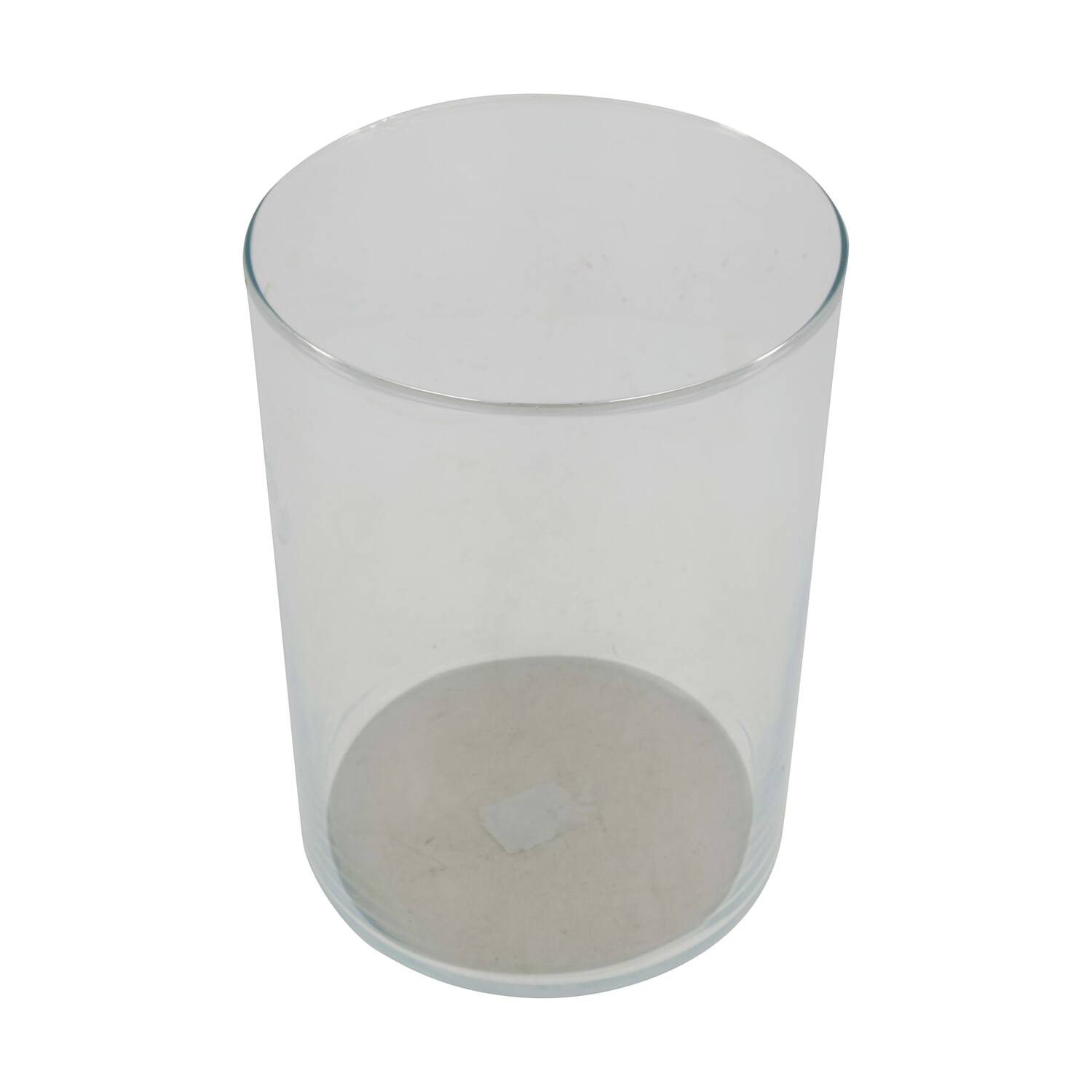 Vase round glass 18x18x25cm - Transparent