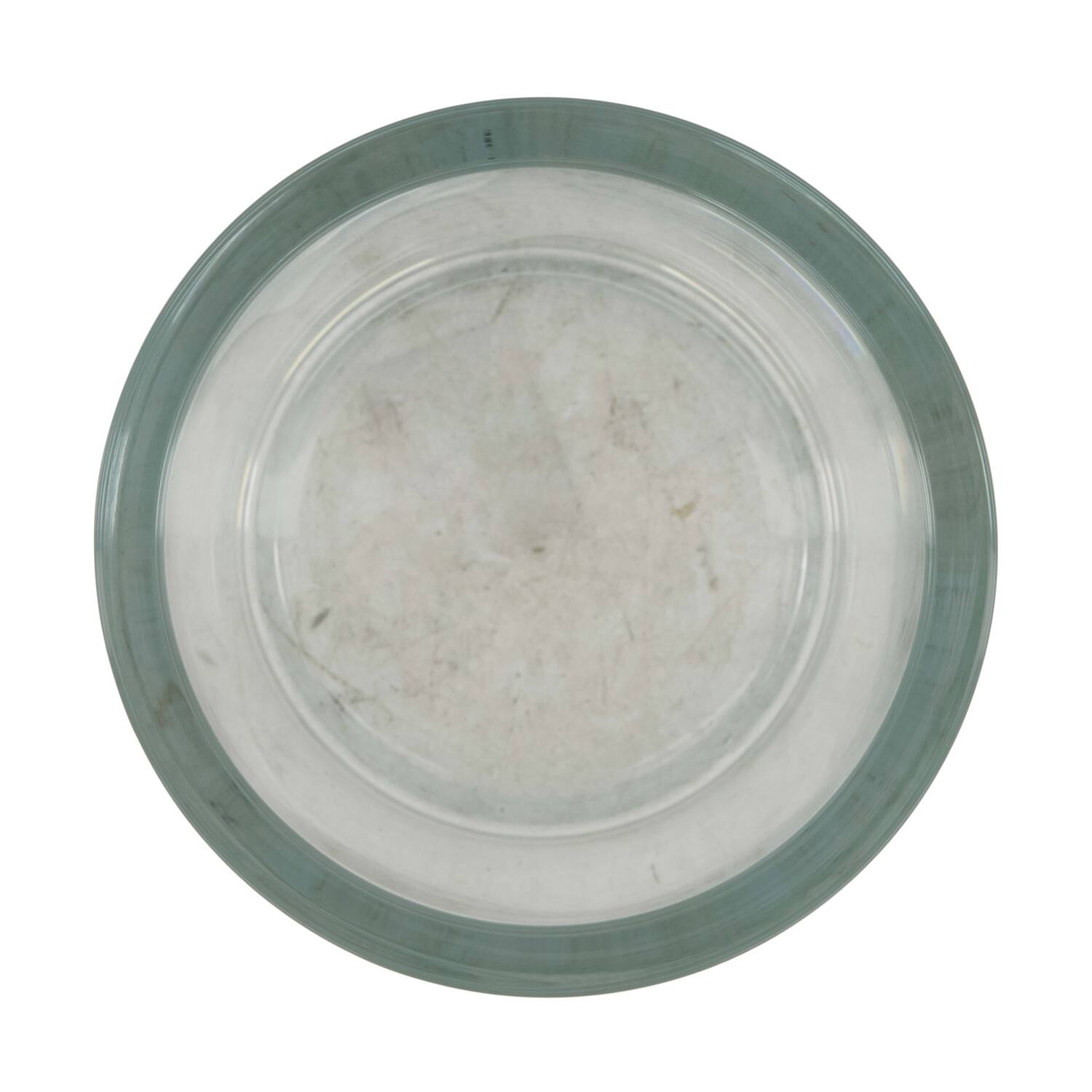 Tealight holder round glass 12x12x12cm - Transparent
