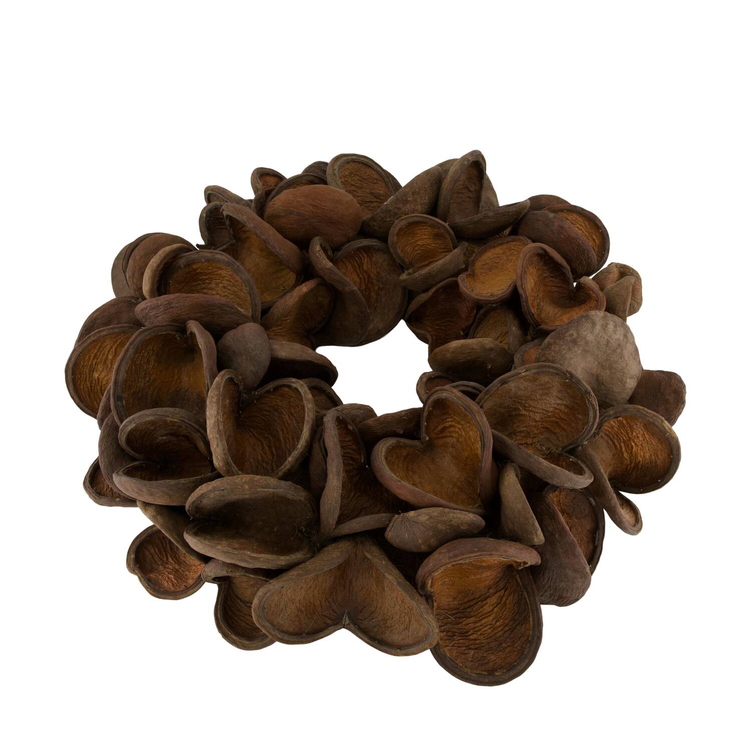 Wreath badam nature 55x55x11cm