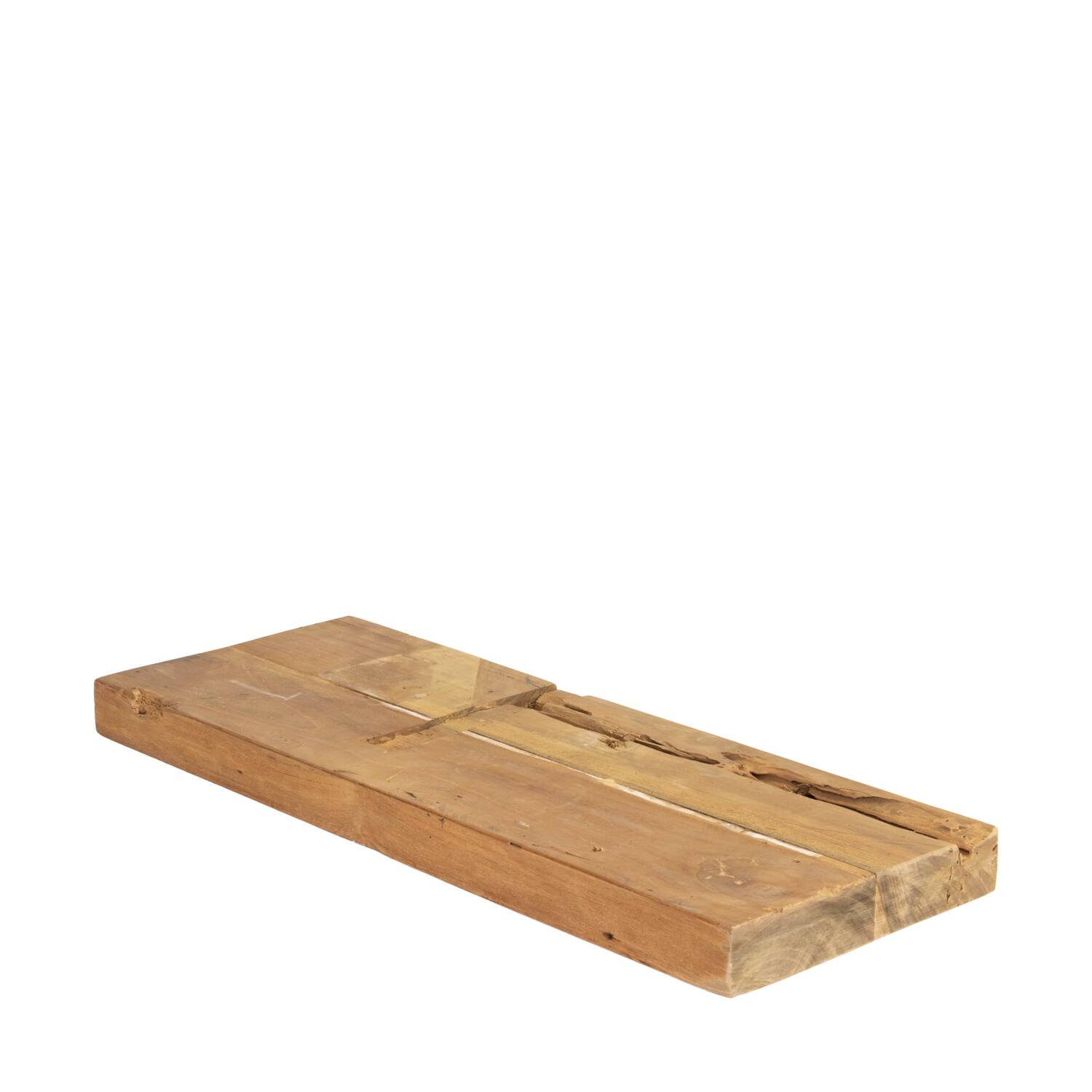Shelf teak wood 58x22x3cm