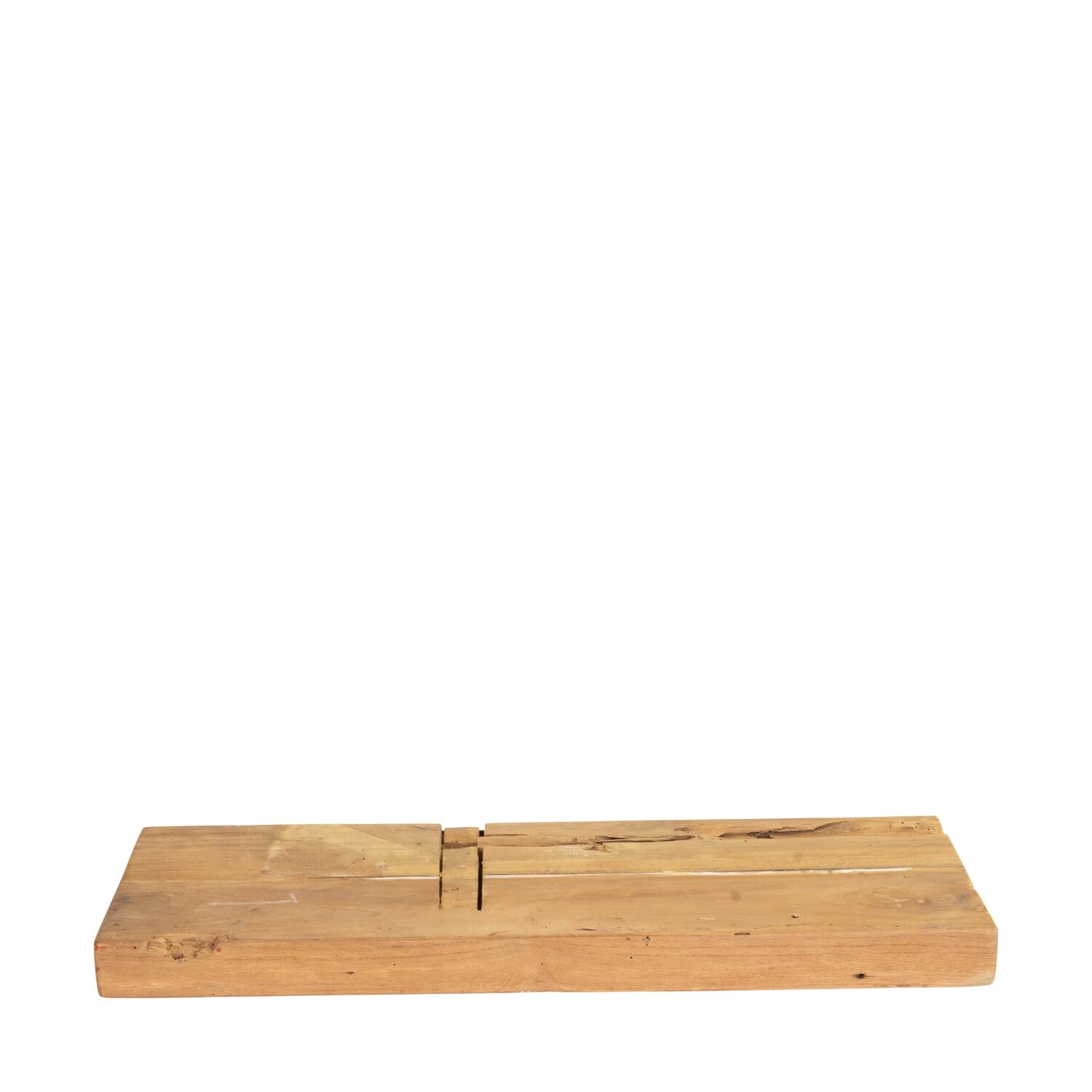 Shelf teak wood 58x22x3cm