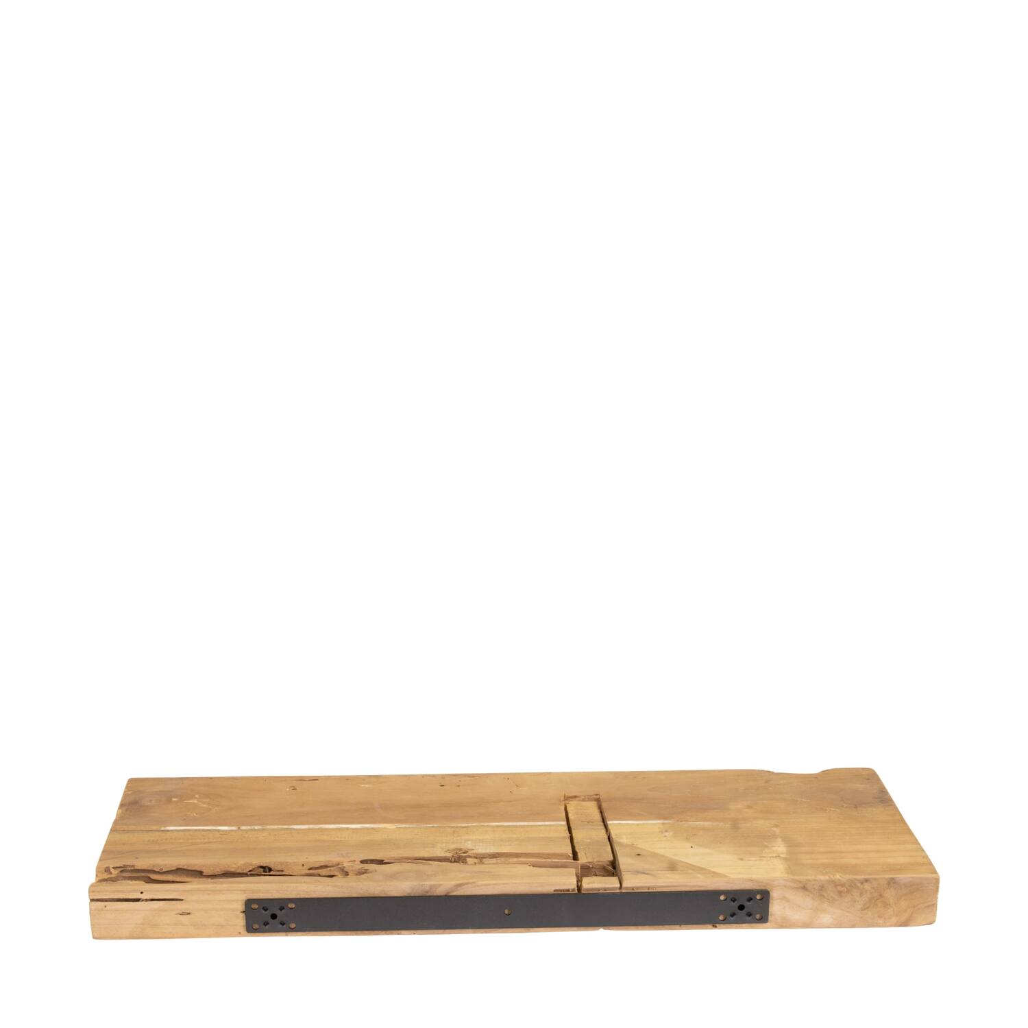 Shelf teak wood 58x22x3cm