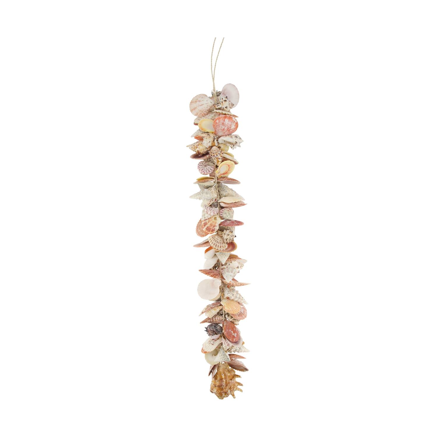 Garland shells nature 12x8x80cm - Multi