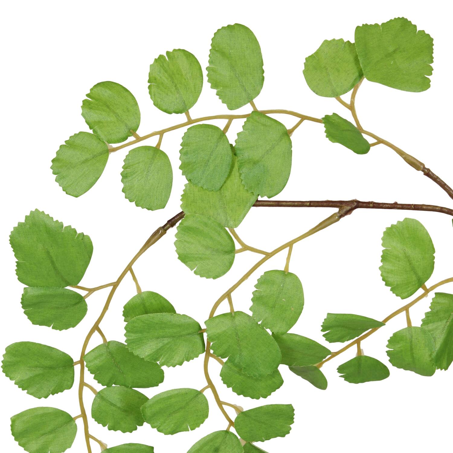 Branch acacia leaf spray artificial 90x32x5cm - Green