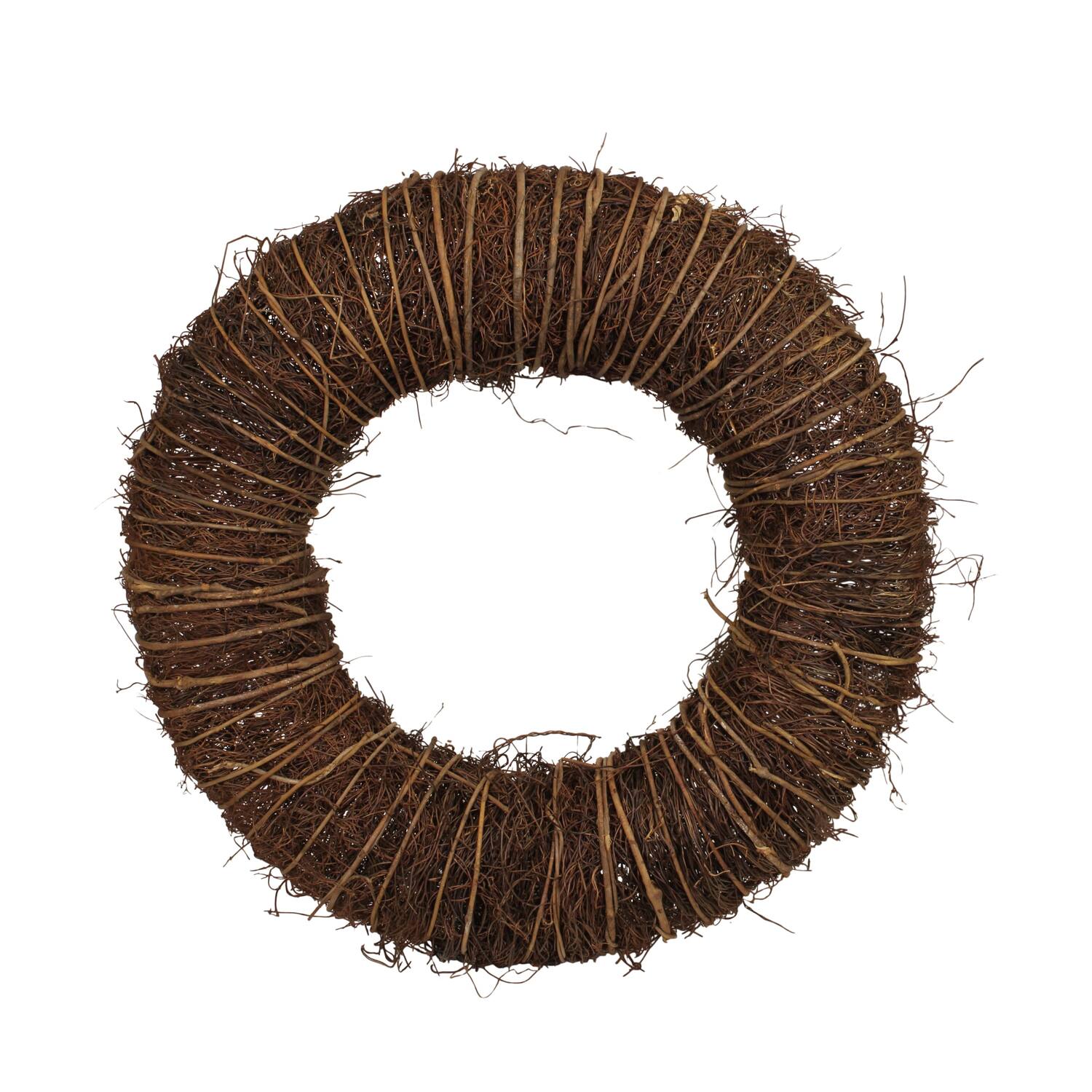 Wreath rattan 58x58x15cm