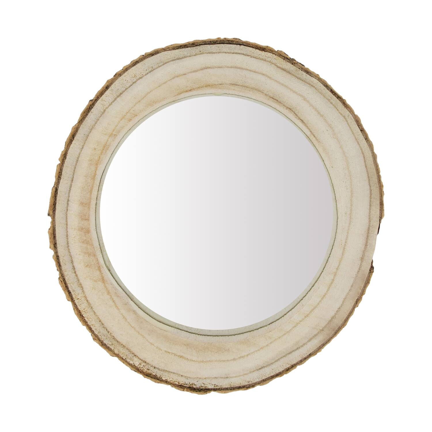 Mirror paulownia wood 28x28x4cm