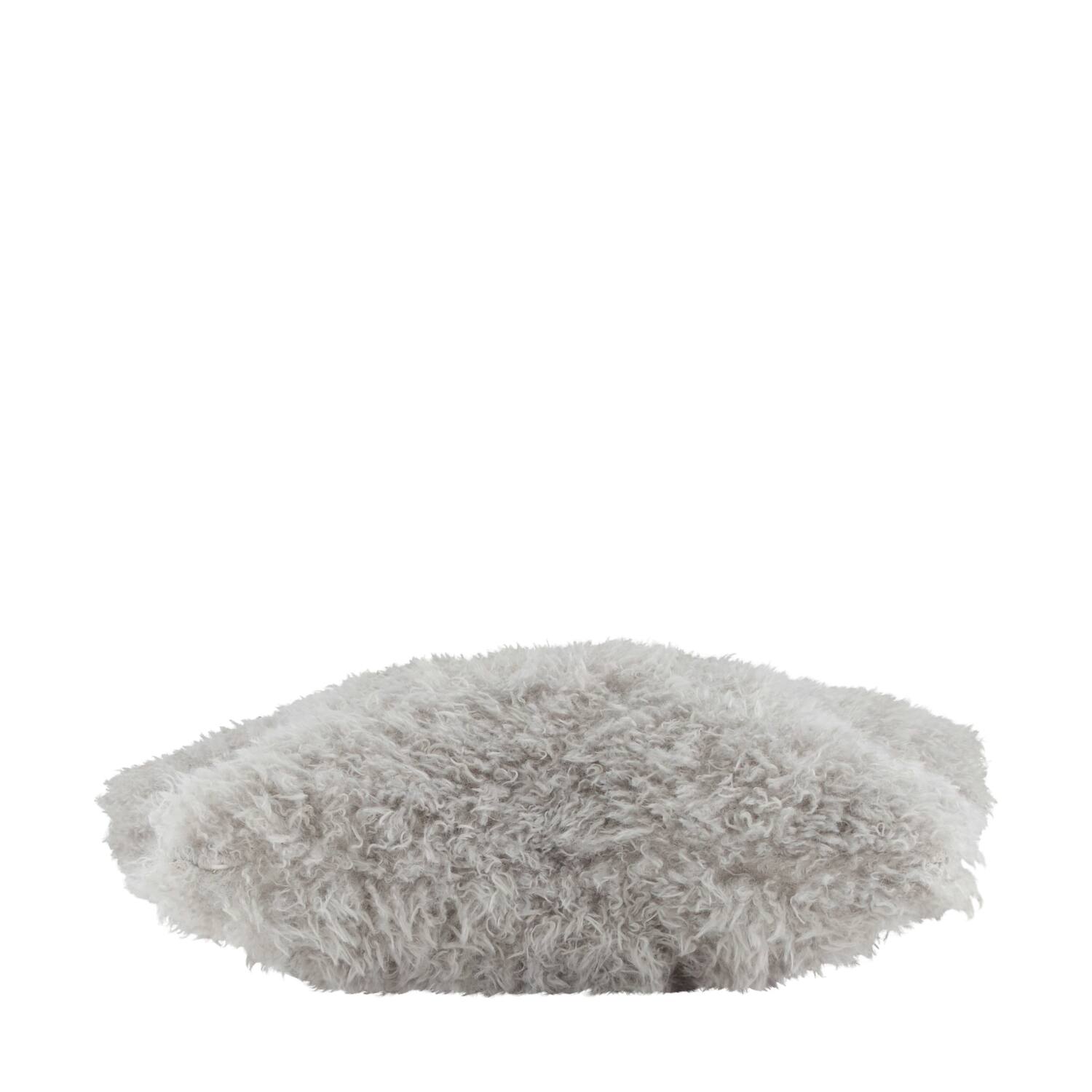 Cushion star polyester 45x45x8cm - Grey