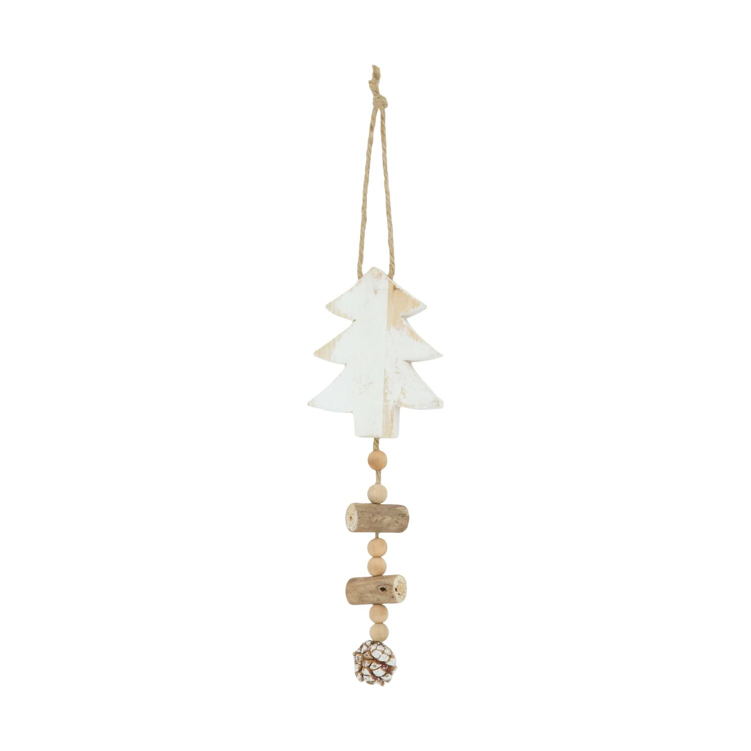 Hanger tree historic wood 9.5x1.5x28cm