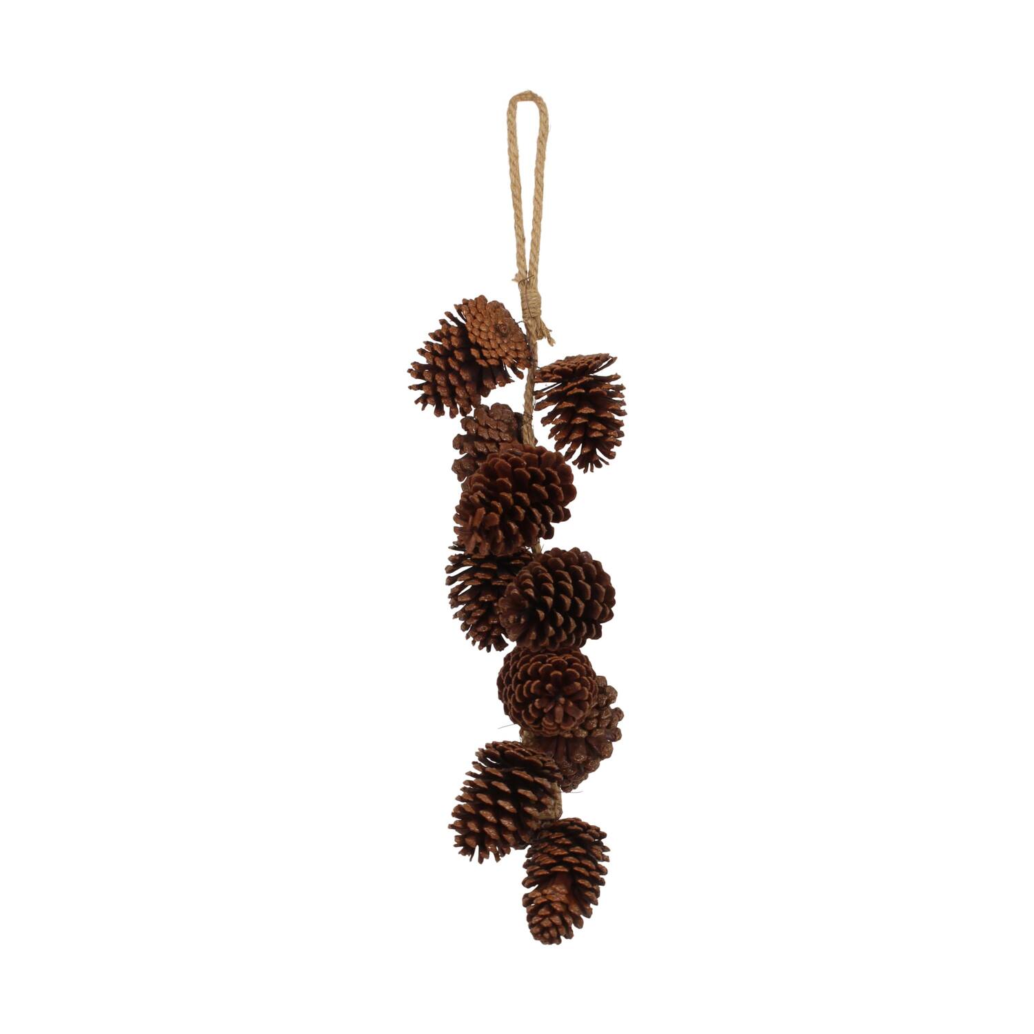 Hanger pinecone 20x14x60cm