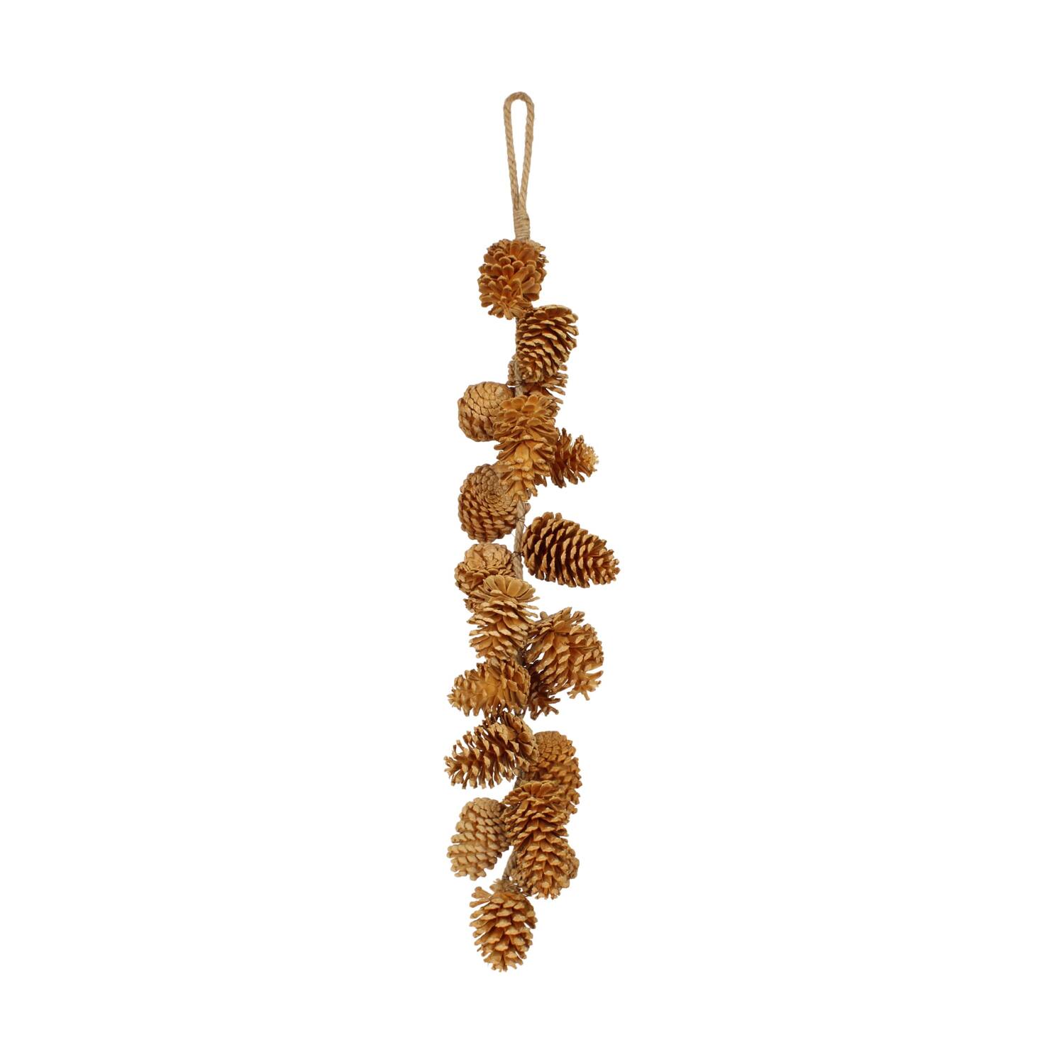 Hanger pinecone 20x14x90cm