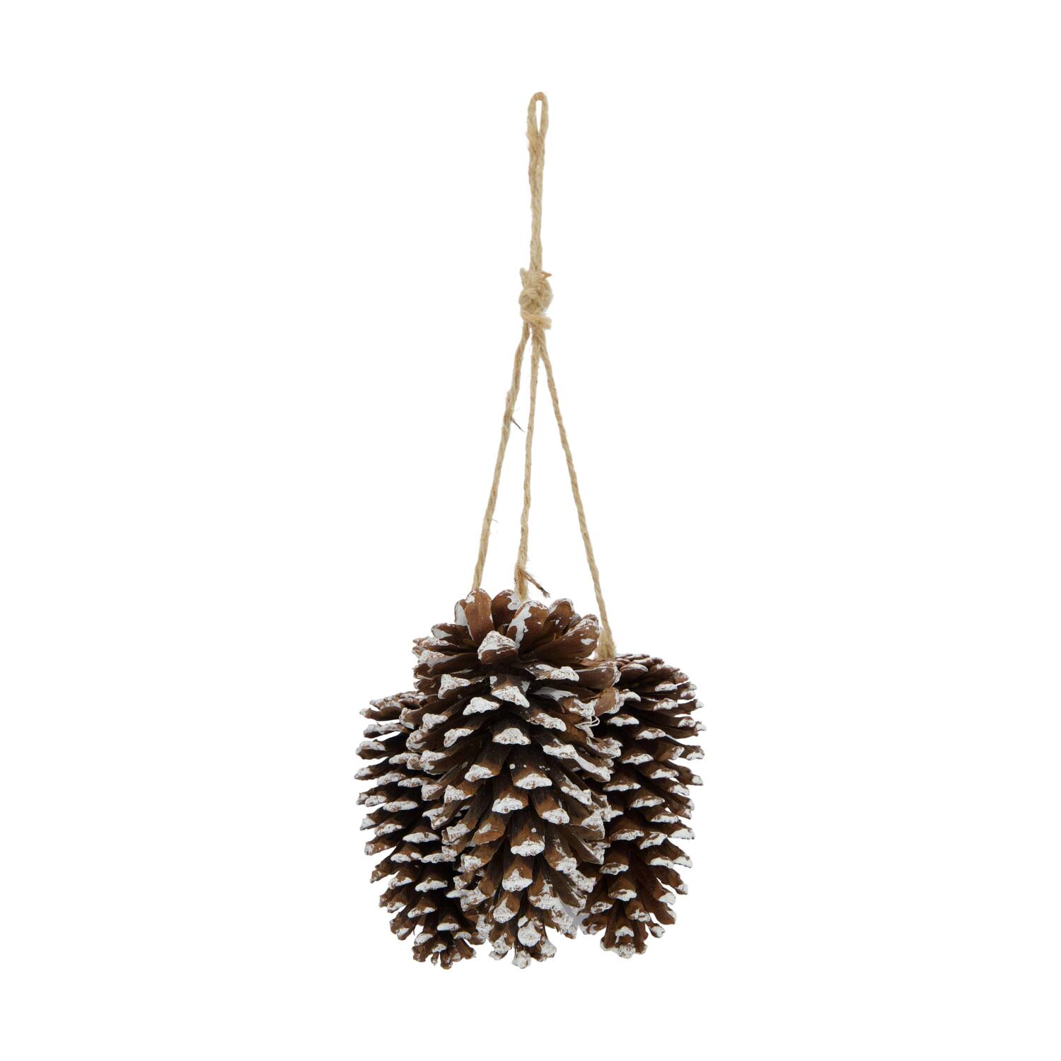 Hanger pinecone 16x16x34cm - Natural