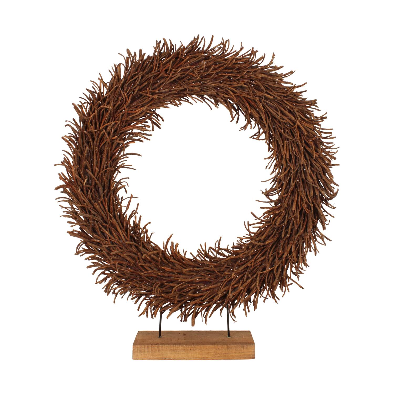 Wreath rattan on feet 84x15x94cm