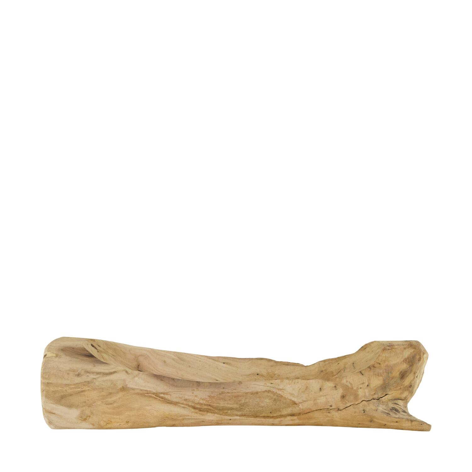 Bowl chestnut 45x11x10cm - Natural