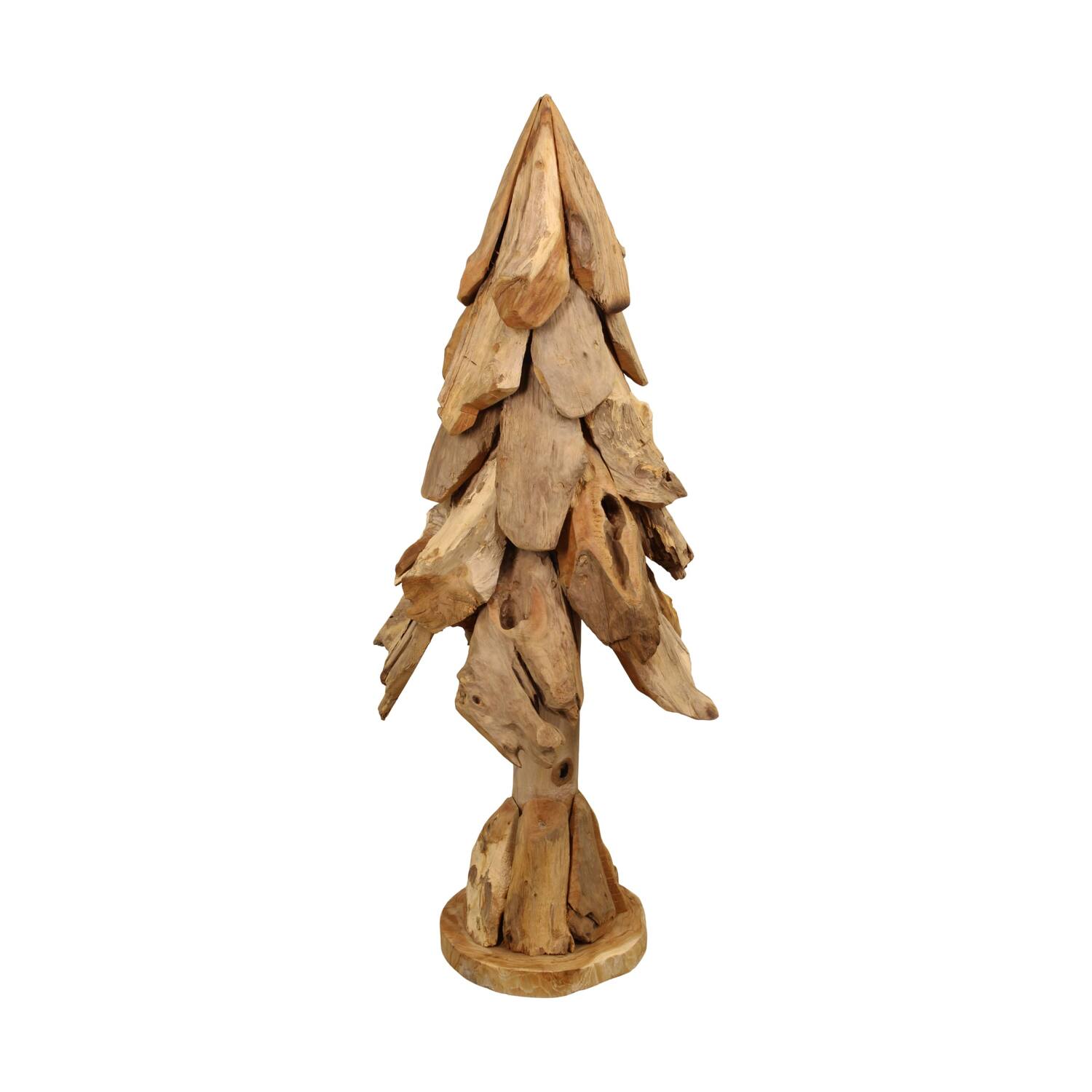 Tree erosion wood 46x46x118cm - Natural