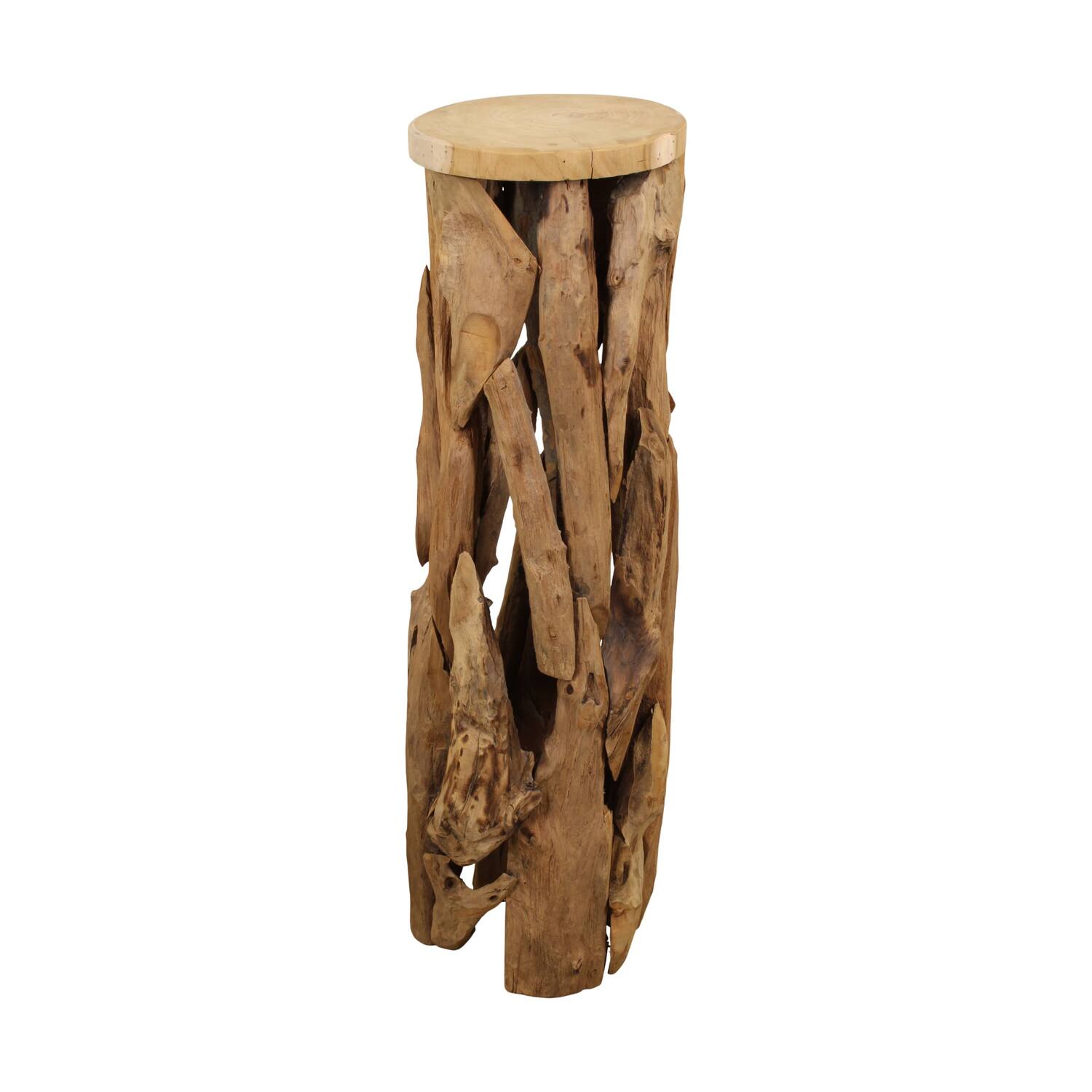 Pillar erosion wood 28x28x100cm