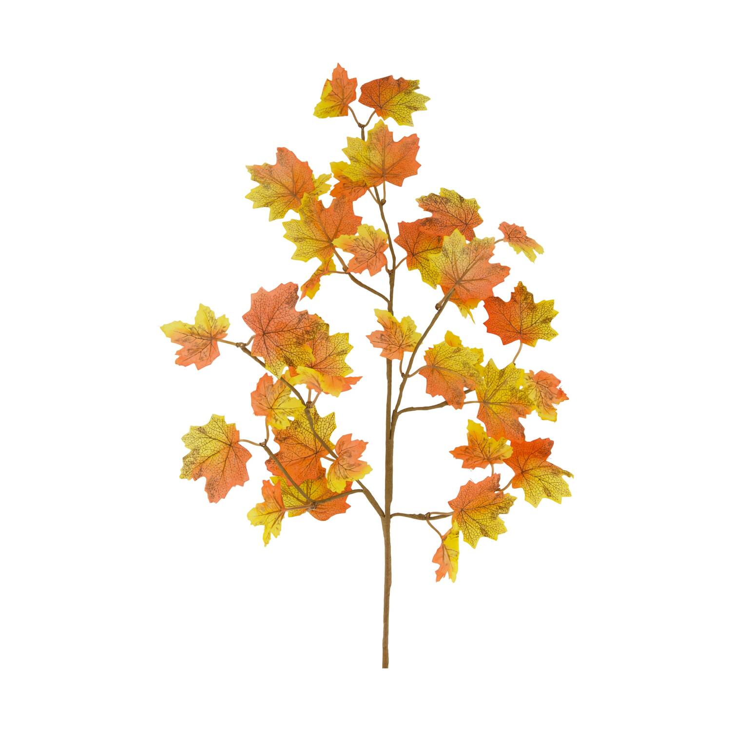 Branch maple leaf artificial 77x30x5cm