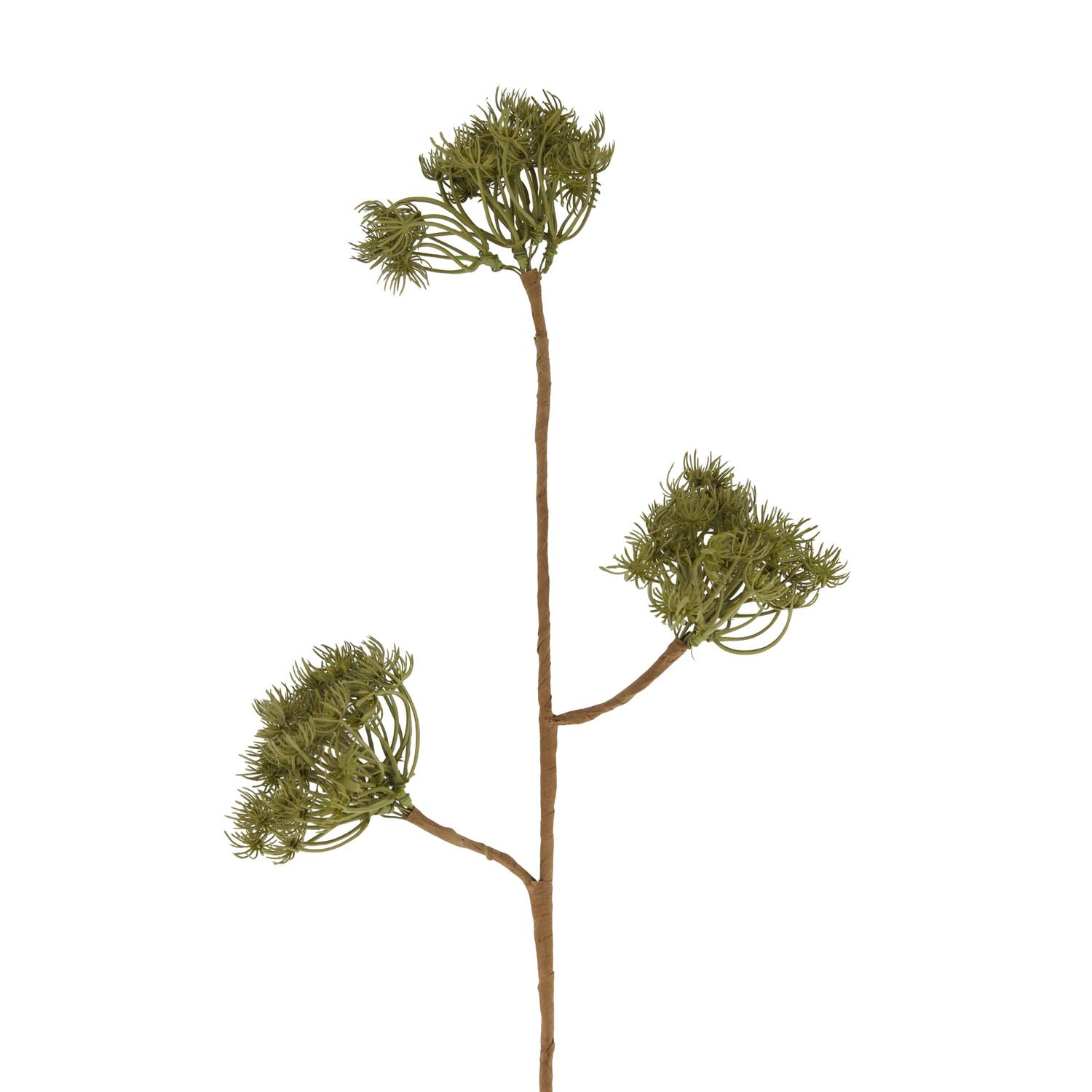 Branch heracleum artificial 77x20x10cm - Green