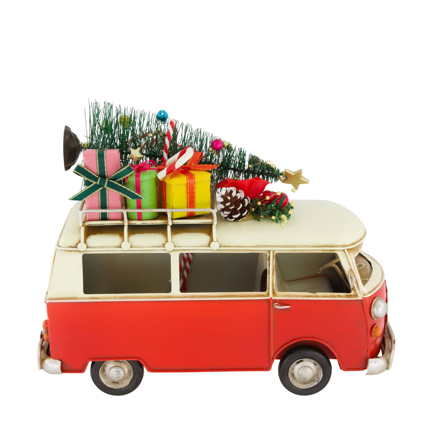 Figurine van tree metal 28x14x20cm