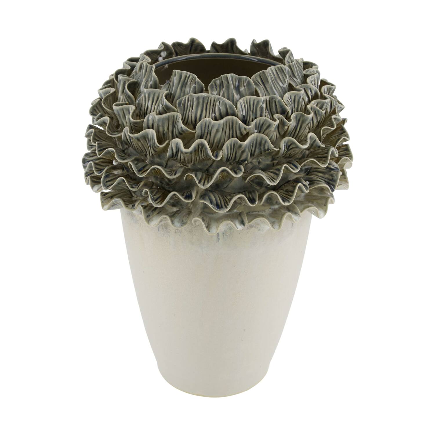 Vase ceramic 26.5x26.5x36cm