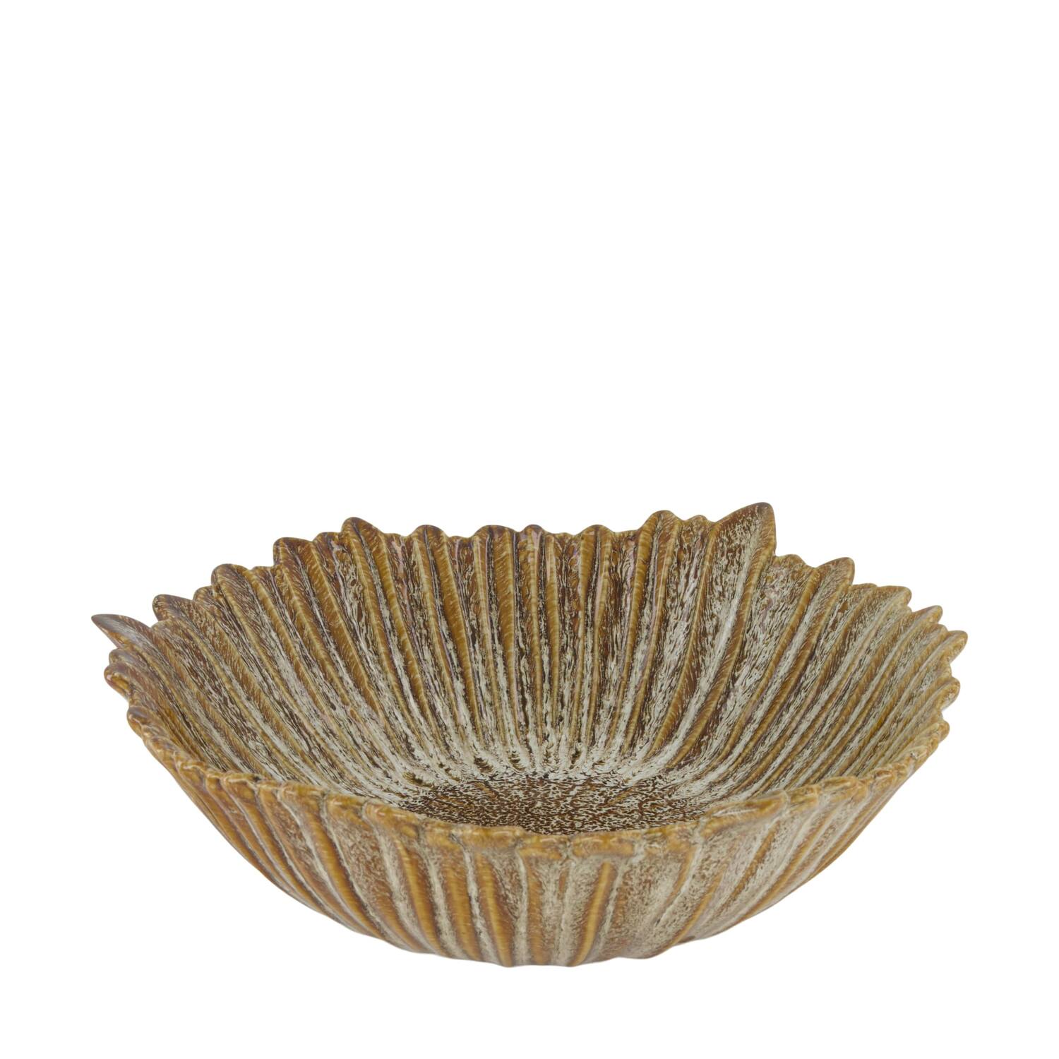 Bol céramique d28h9cm marron