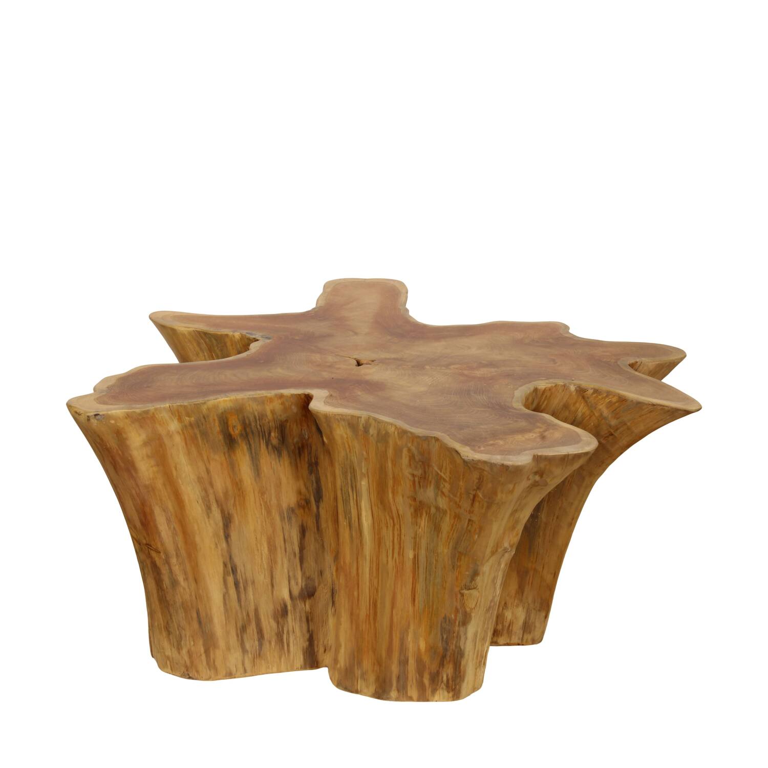 Table teak wood 98x98x45cm