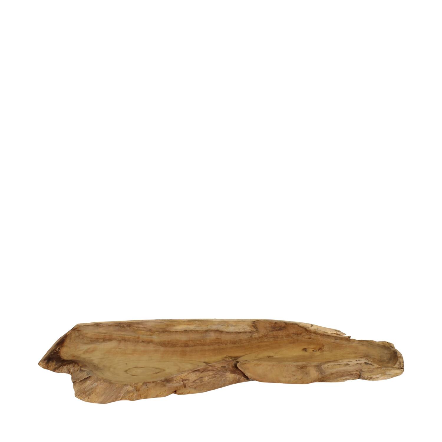 Plateau bois de teck 90x30x5cm naturel