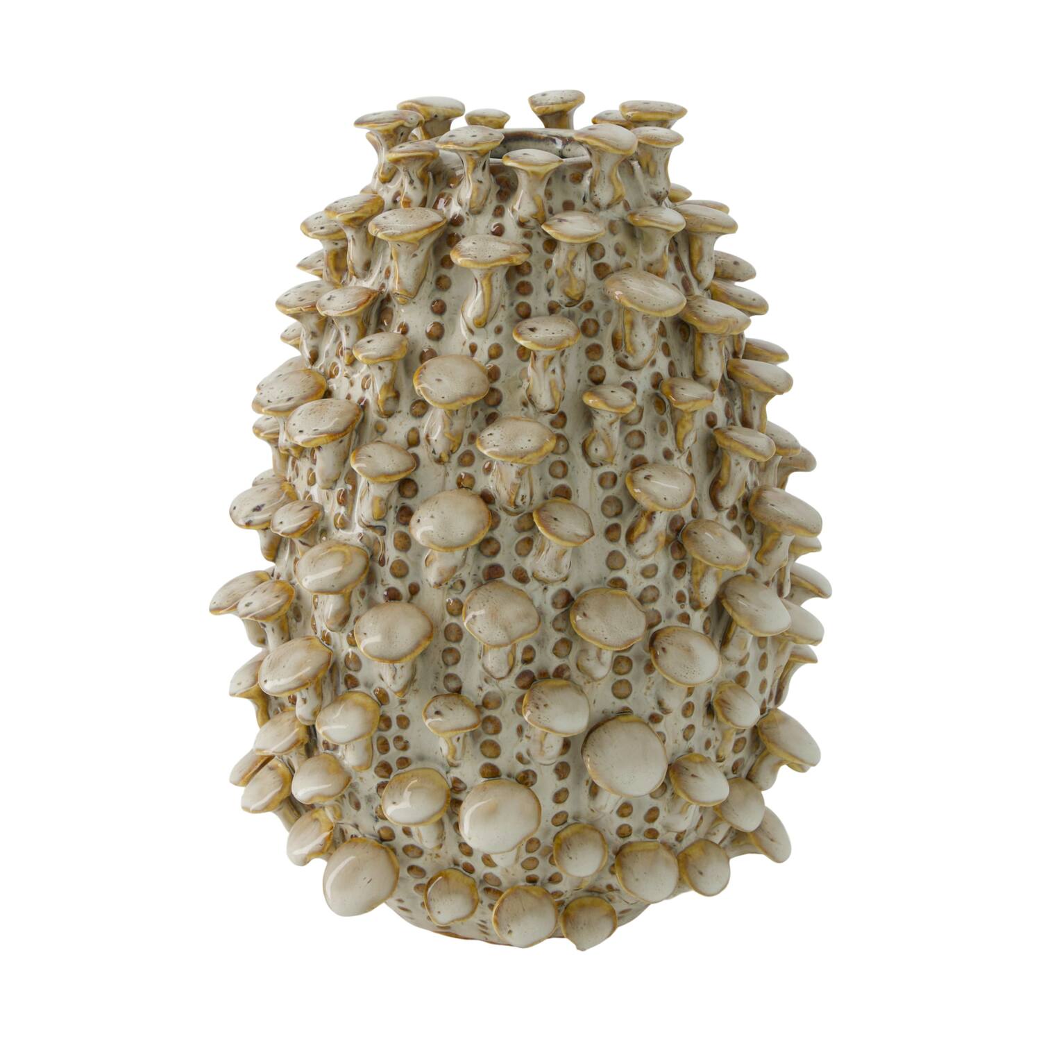 Vase mushroom ceramic 19x19x25cm