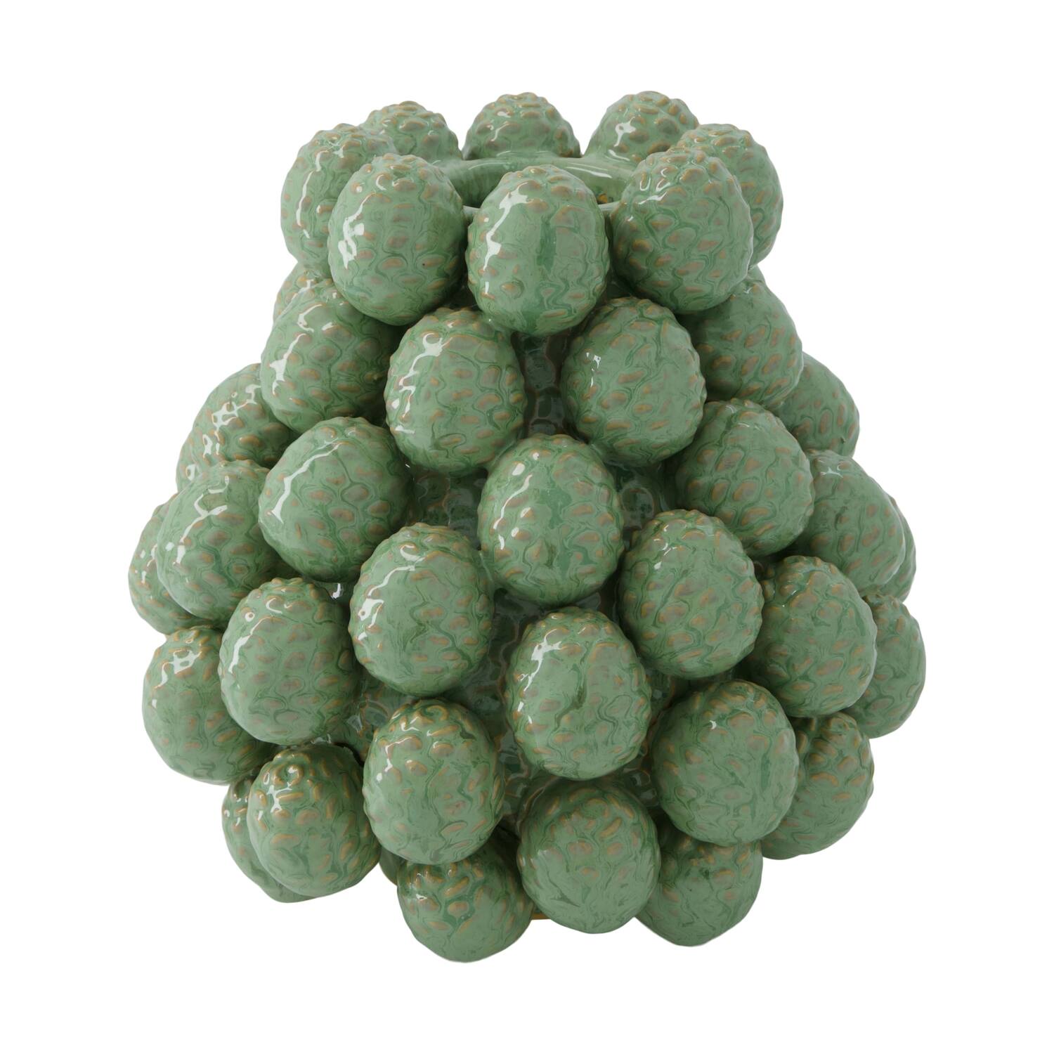 Vase pinecone ceramic 24x24x25cm